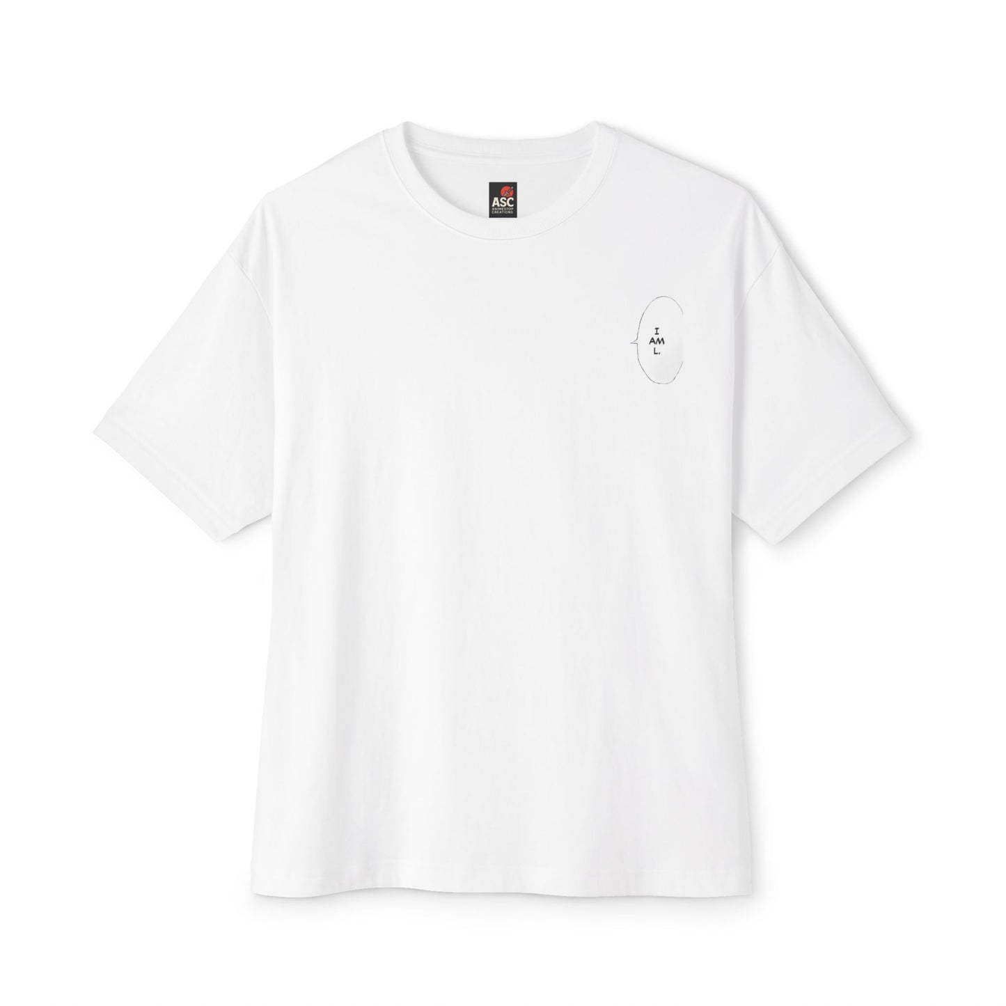 L. (DEATH NOTE) Oversized Tee