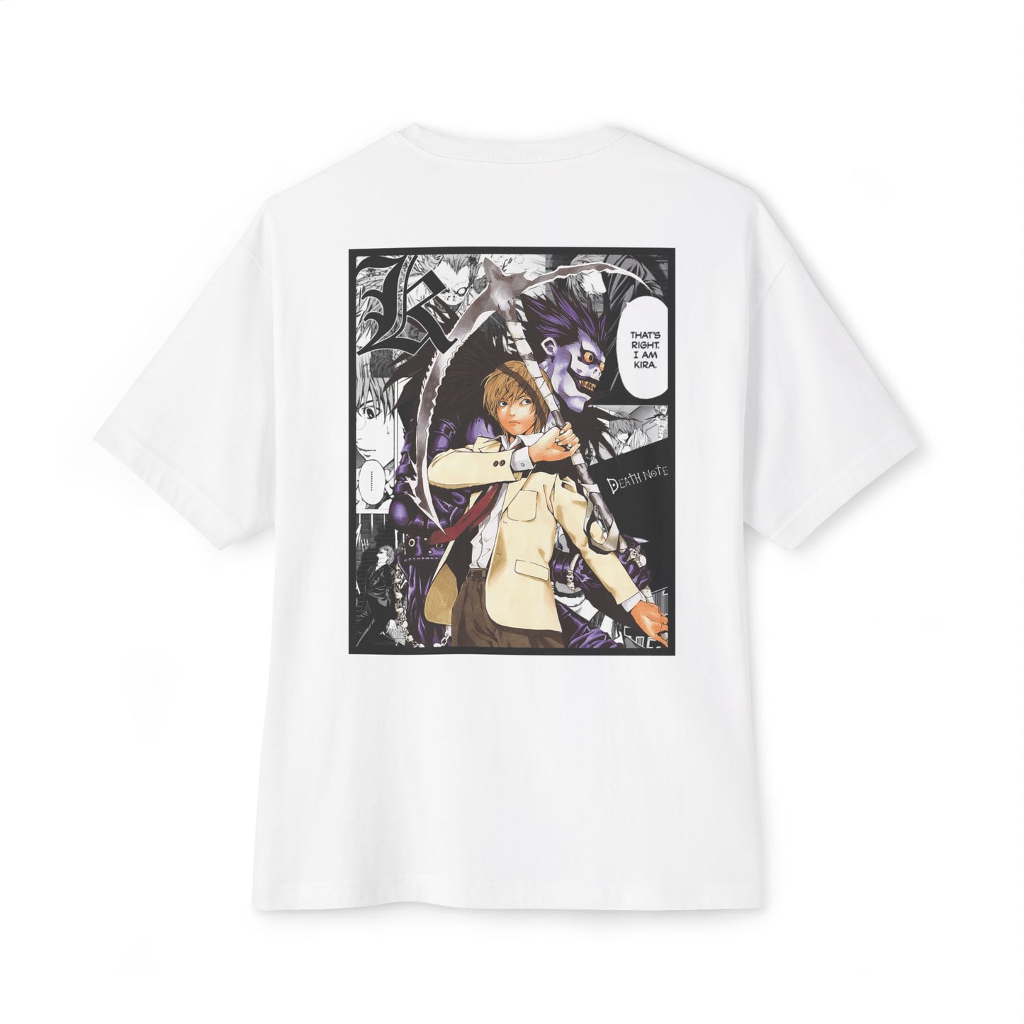 Light Yagami (DEATH NOTE) Oversized Tee