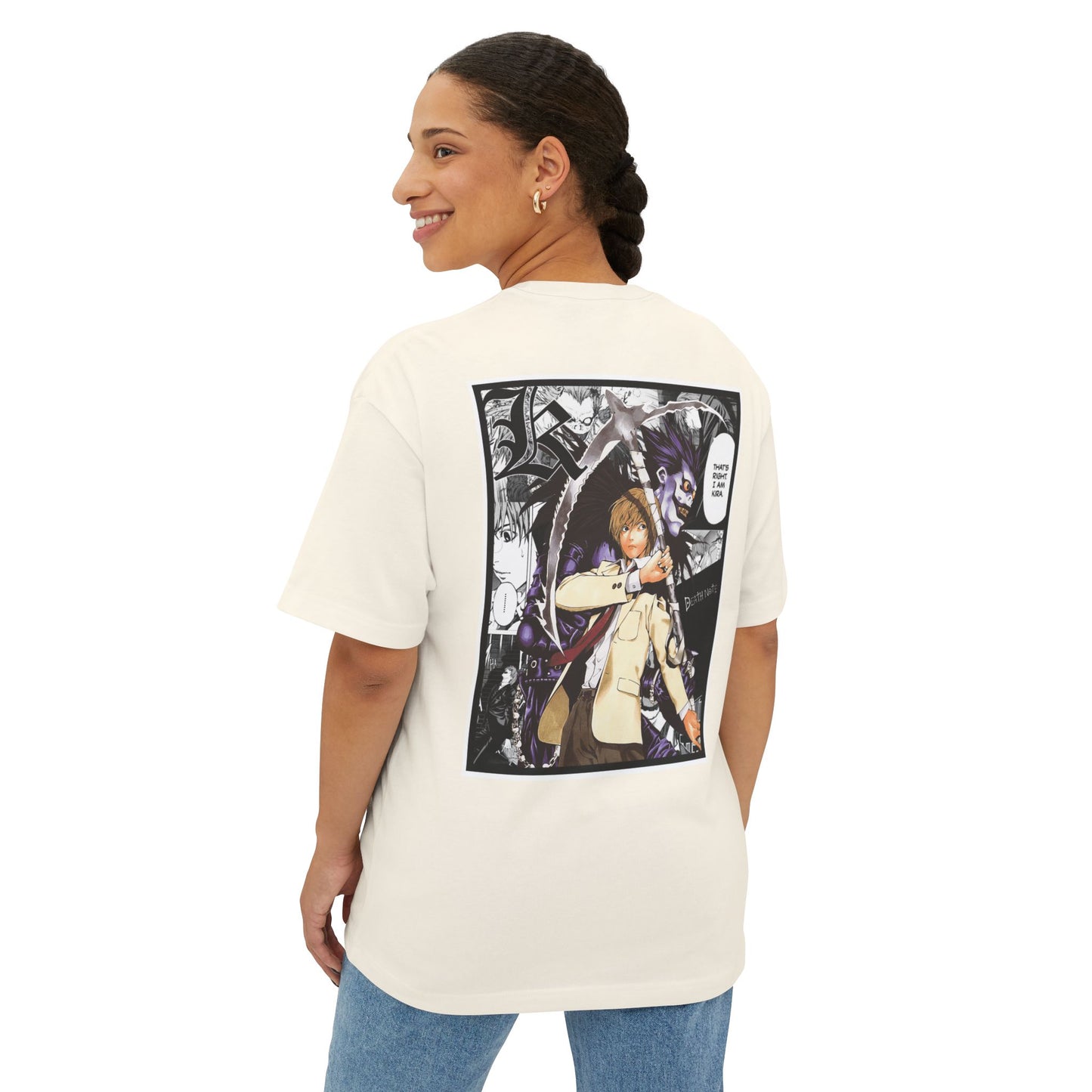 Light Yagami (DEATH NOTE) Oversized Tee