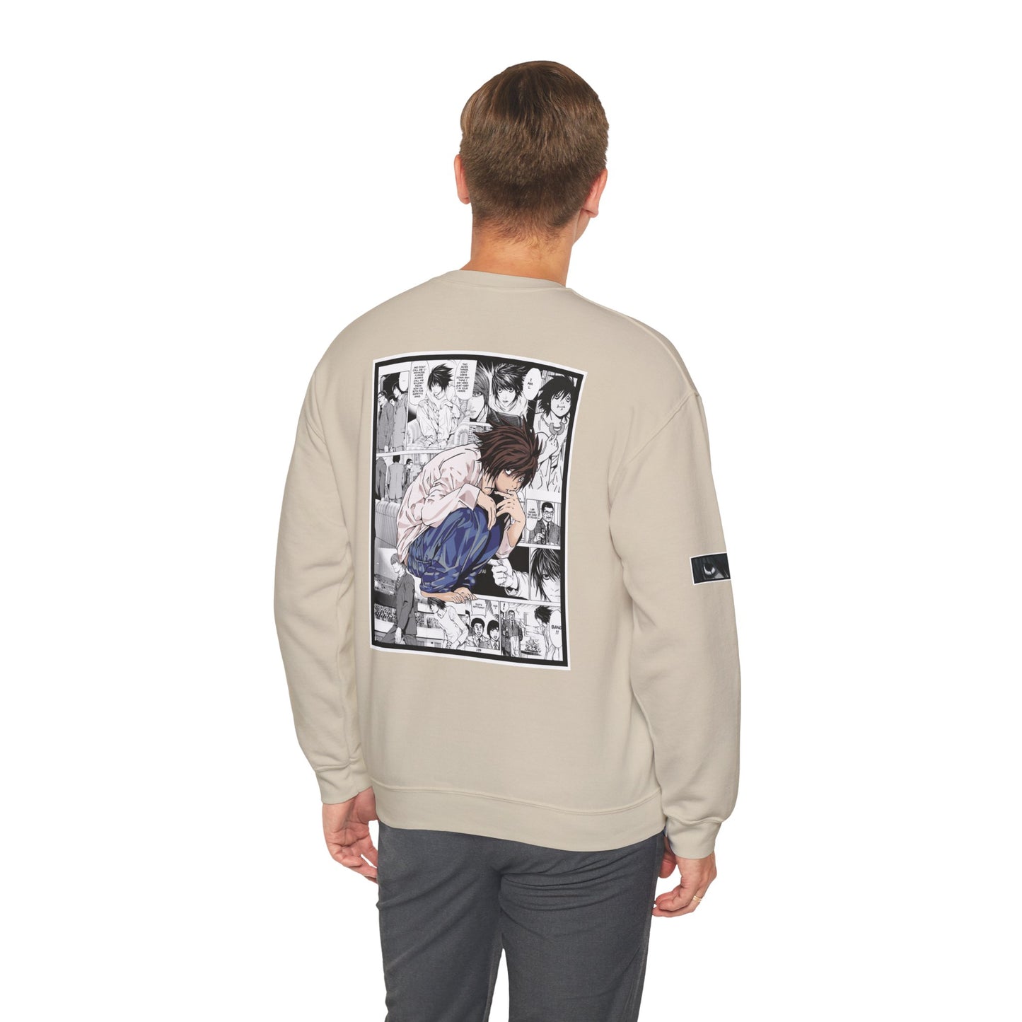 L. (DEATH NOTE) Crewneck