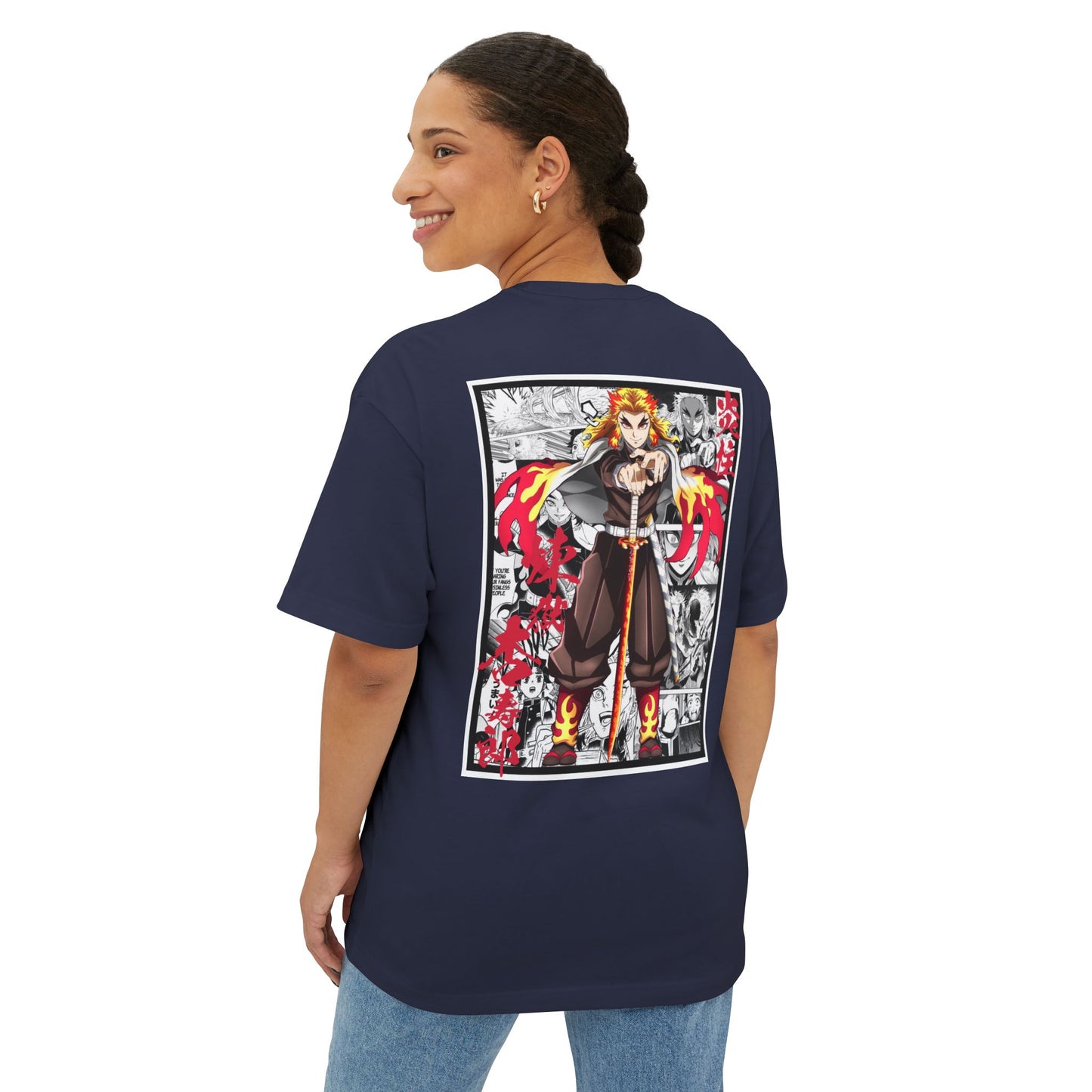 Kyojuro Rengoku (DEMON SLAYER) Oversized Tee