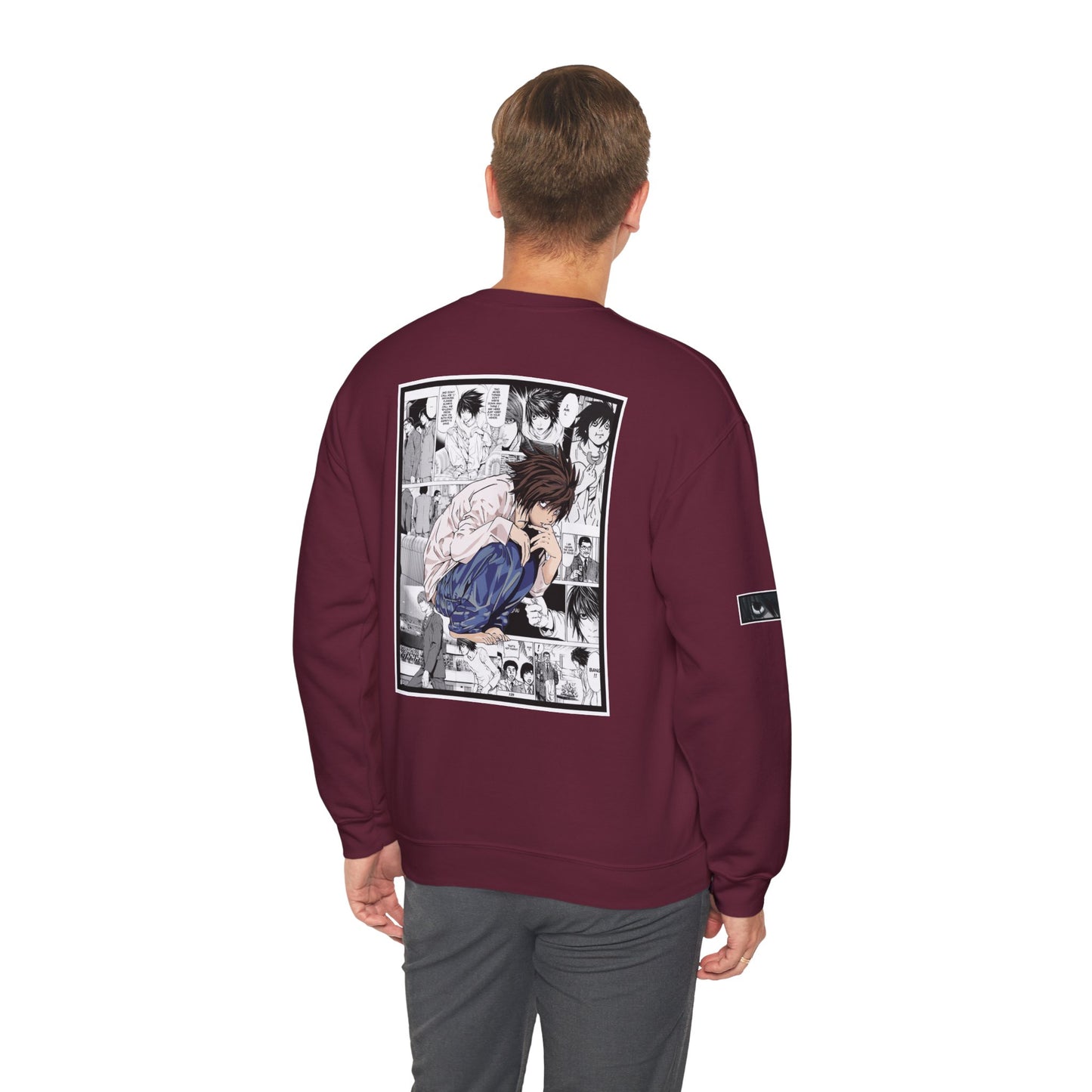 L. (DEATH NOTE) Crewneck