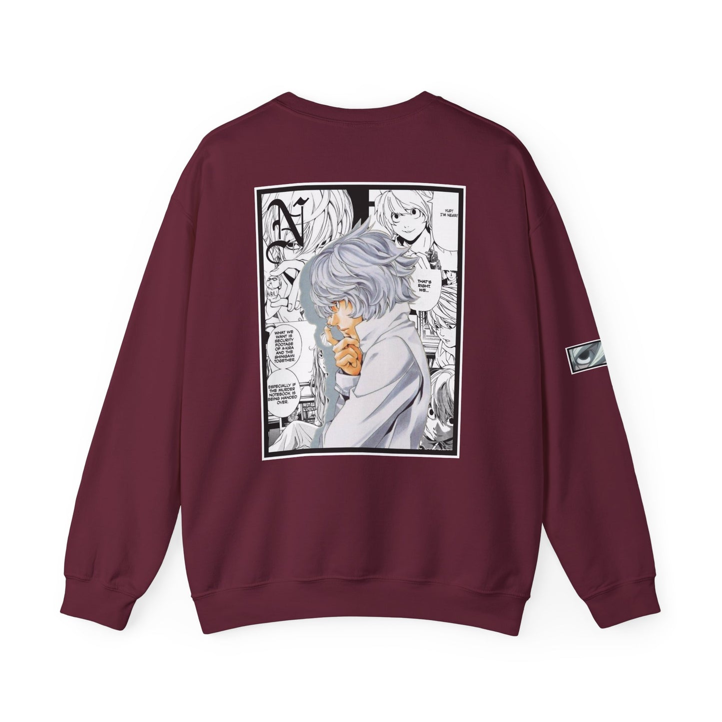 N. (DEATH NOTE) Crewneck