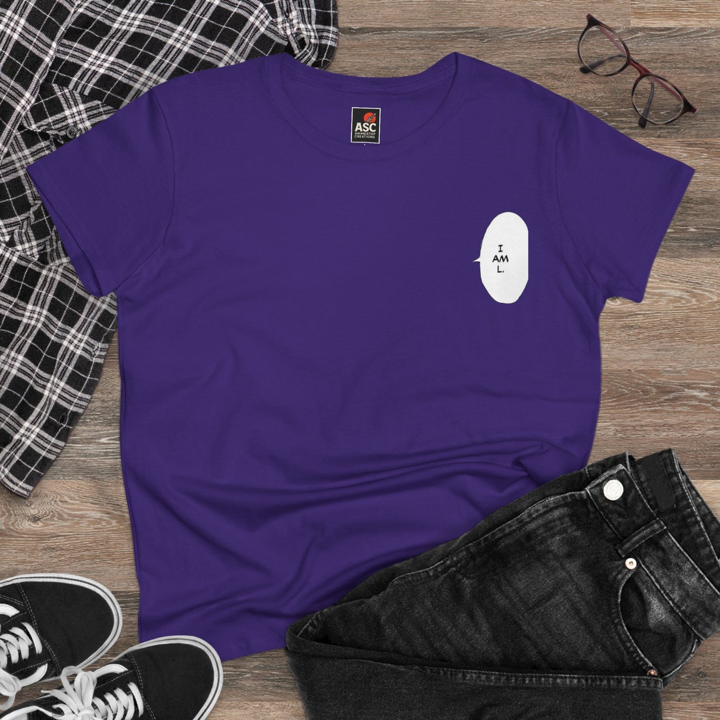 L. (DEATH NOTE) Women's Tee