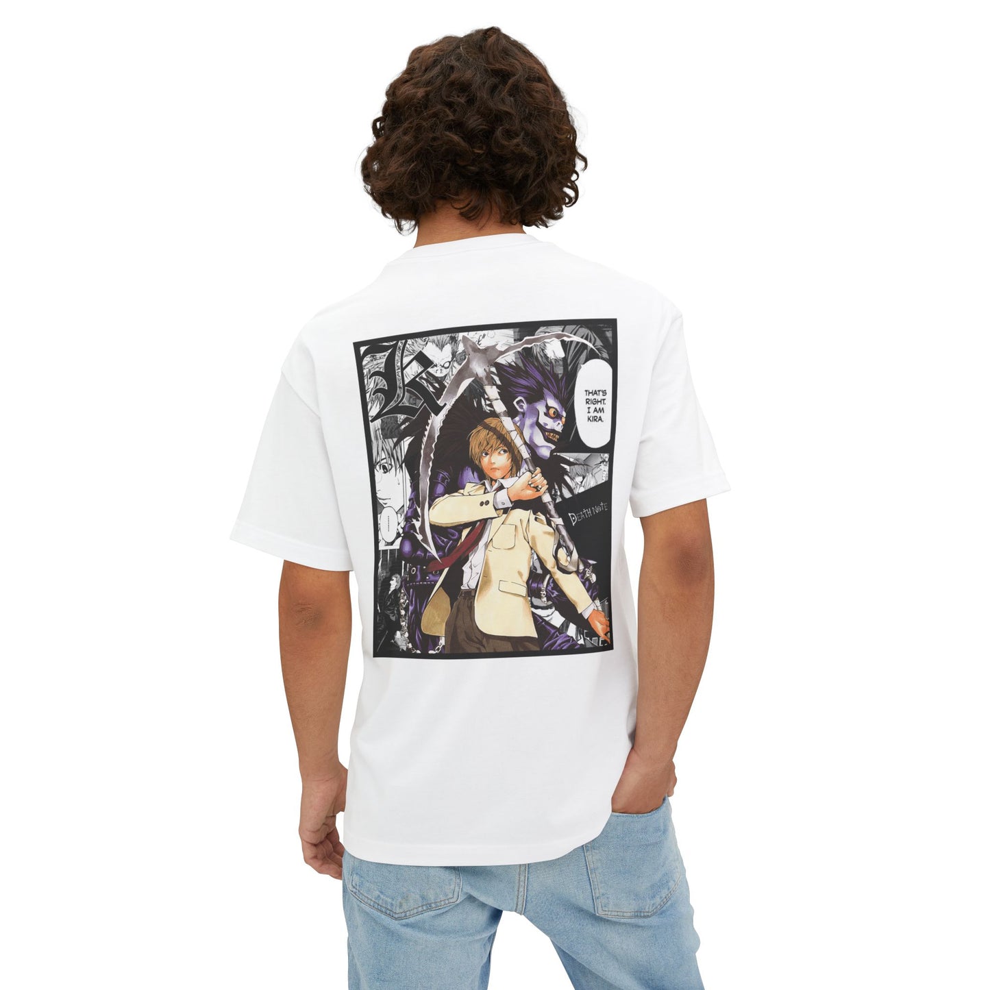 Light Yagami (DEATH NOTE) Oversized Tee