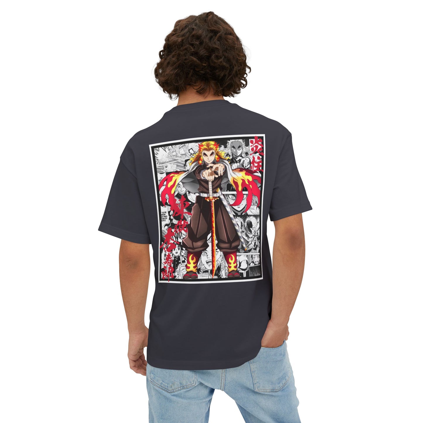 Kyojuro Rengoku (DEMON SLAYER) Oversized Tee