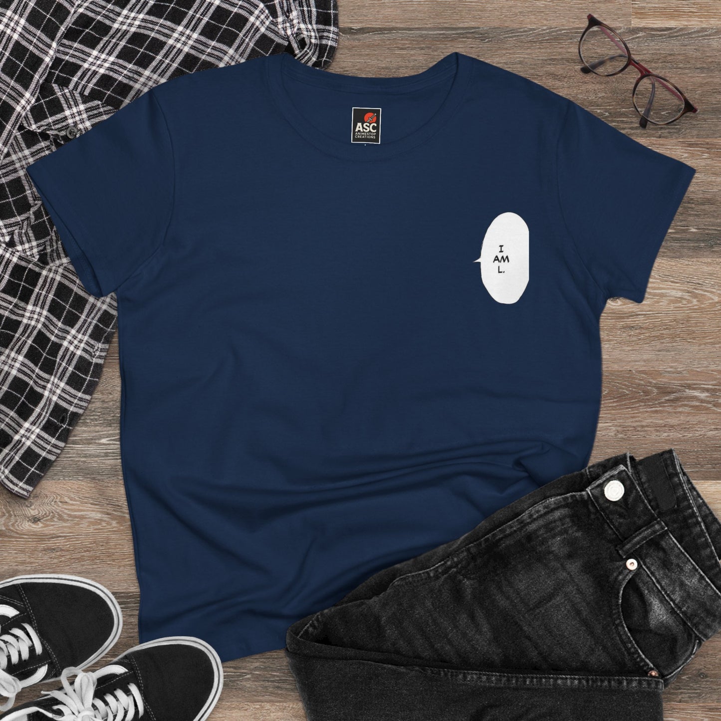 L. (DEATH NOTE) Women's Tee