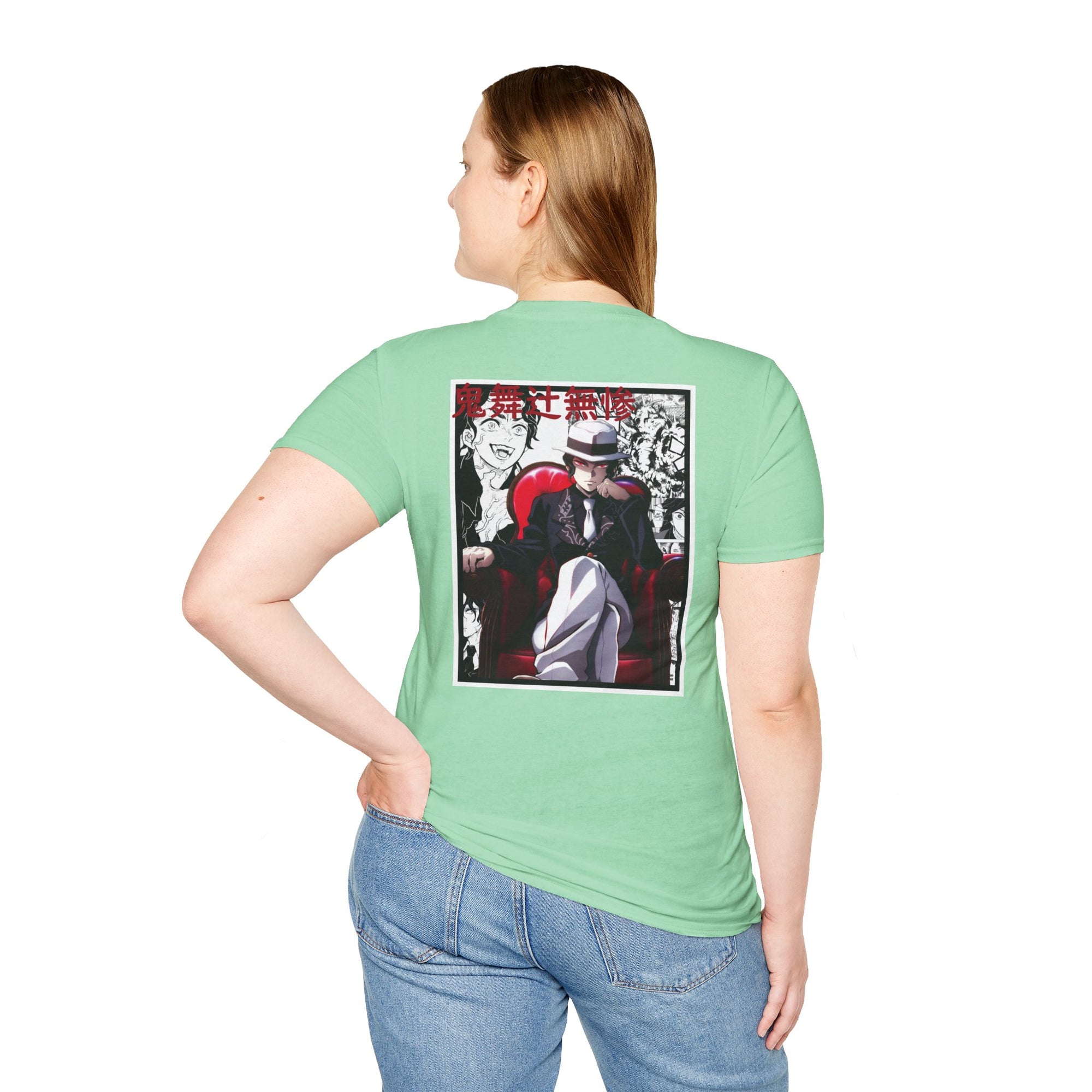 Camiseta informal Muzan Kibutsuji (DEMON SLAYER)