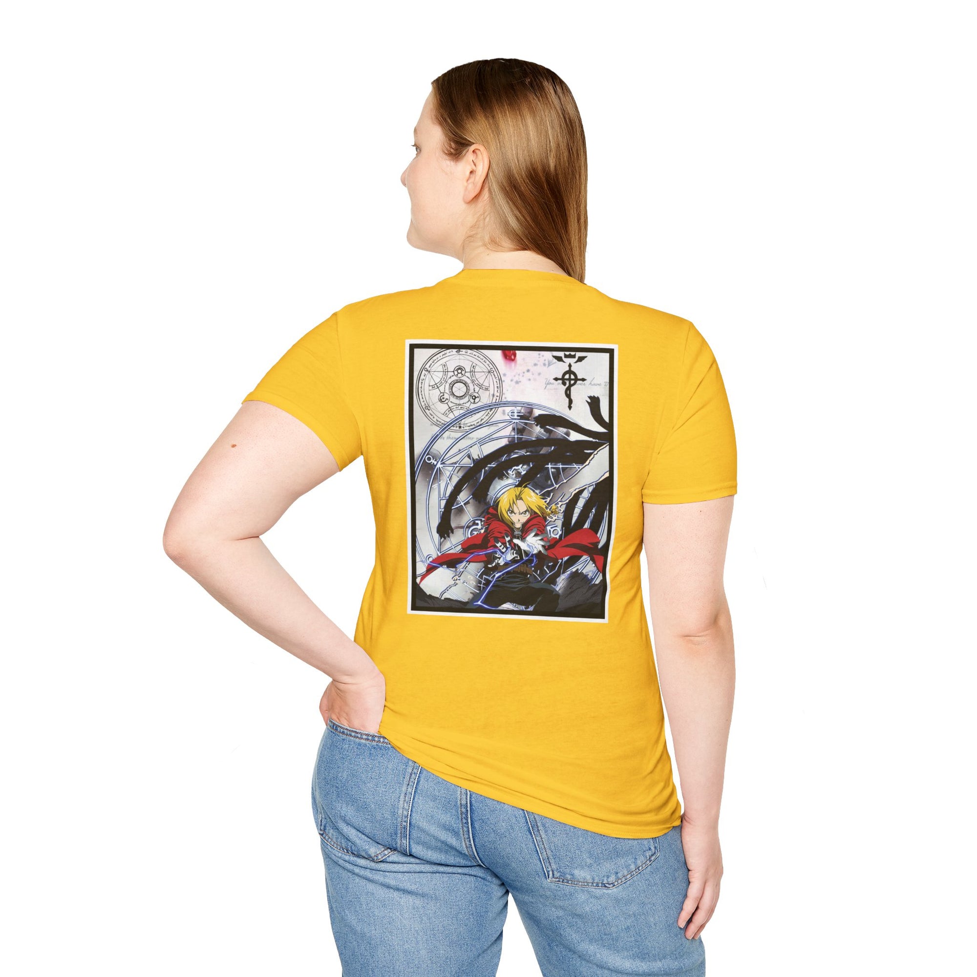 Camiseta informal de Edward Elric (FULLMETAL)