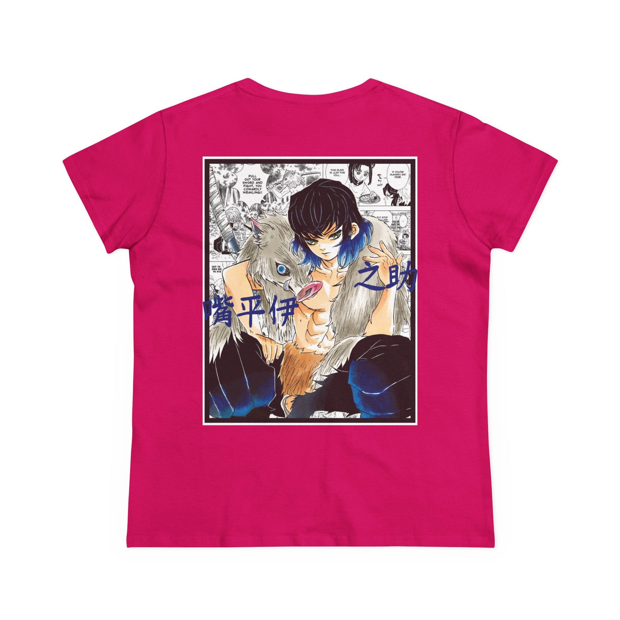 Camiseta de mujer Inosuke Hashibira (DEMON SLAYER)