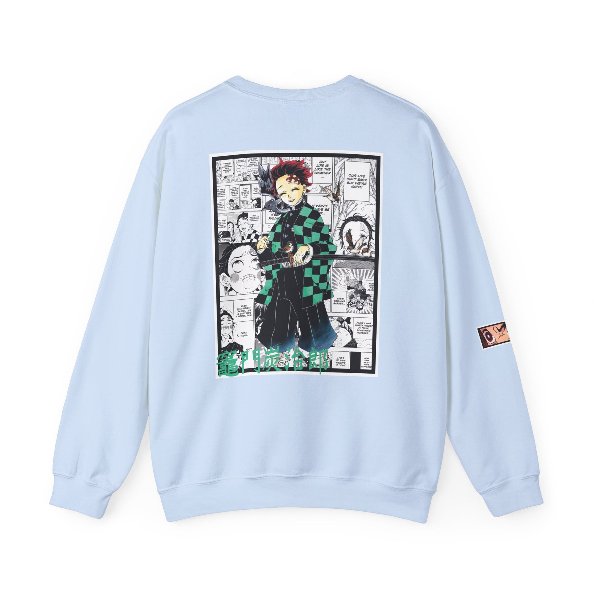 Sudadera con cuello redondo de Tanjiro Kamado (DEMON SLAYER)