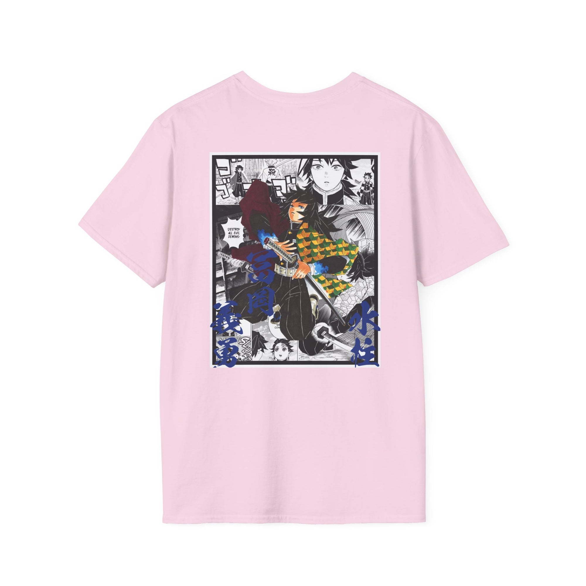 Camiseta informal Giyu Tomioka (DEMON SLAYER)