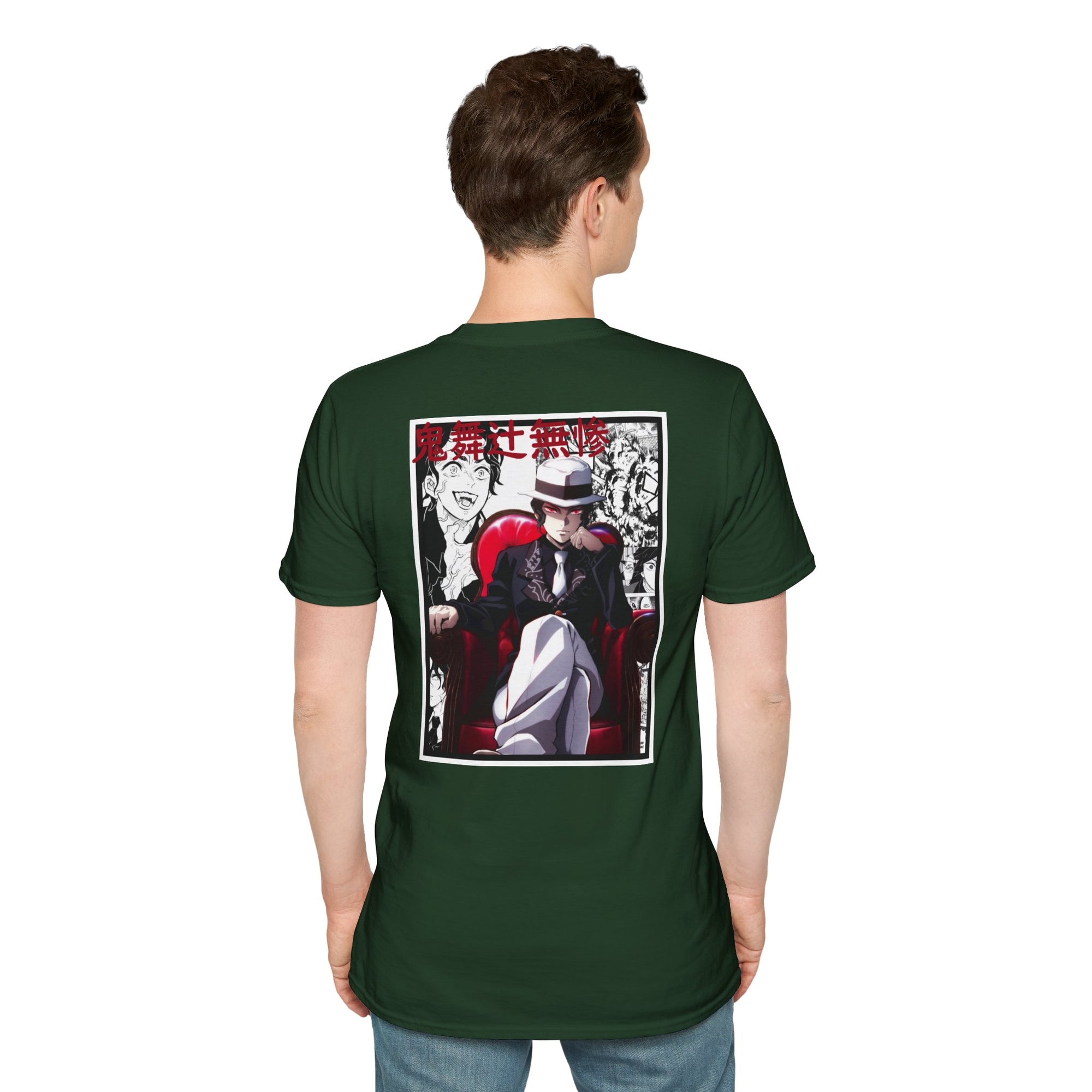 Camiseta informal Muzan Kibutsuji (DEMON SLAYER)