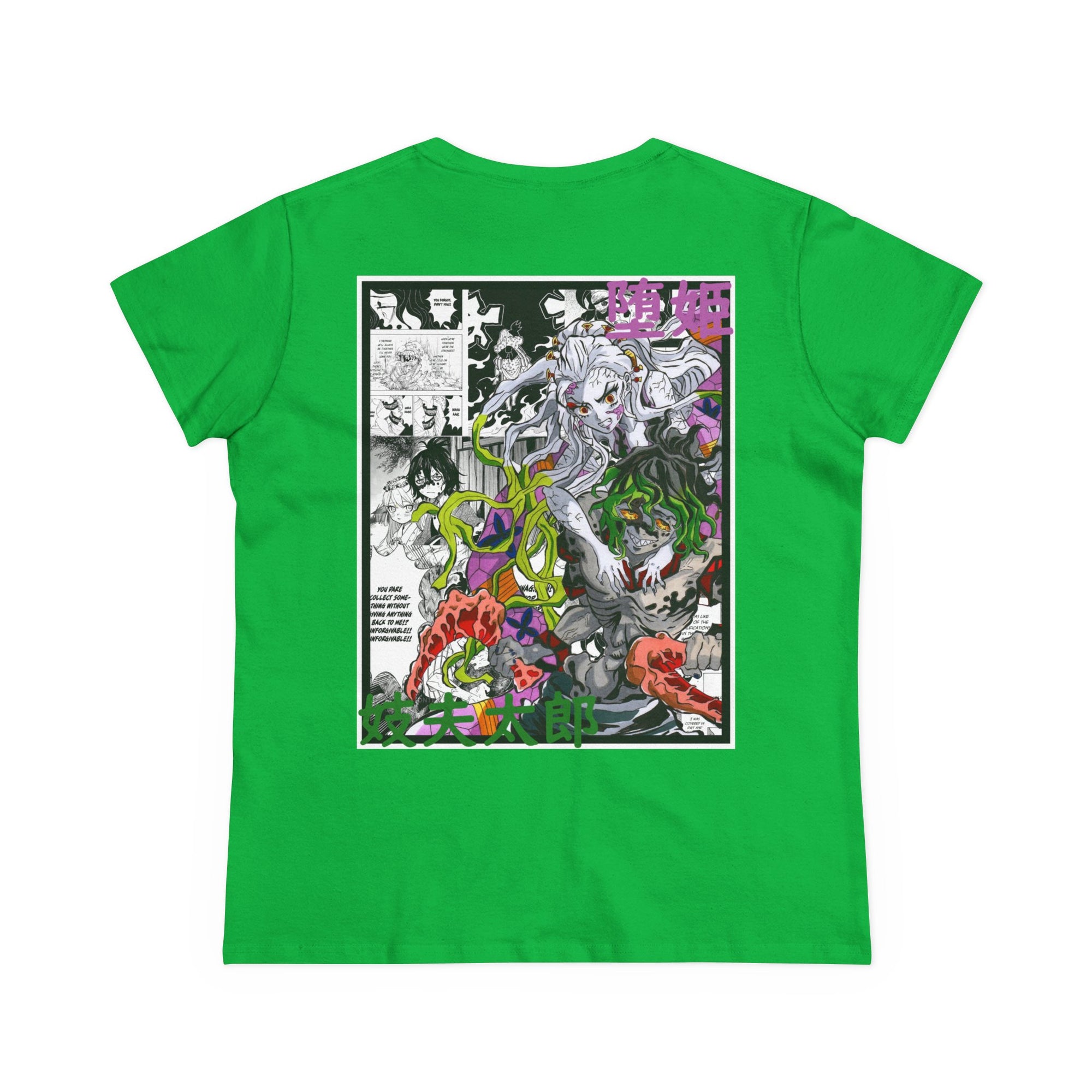 Camiseta para mujer Gyutaro y Daki (DEMON SLAYER)