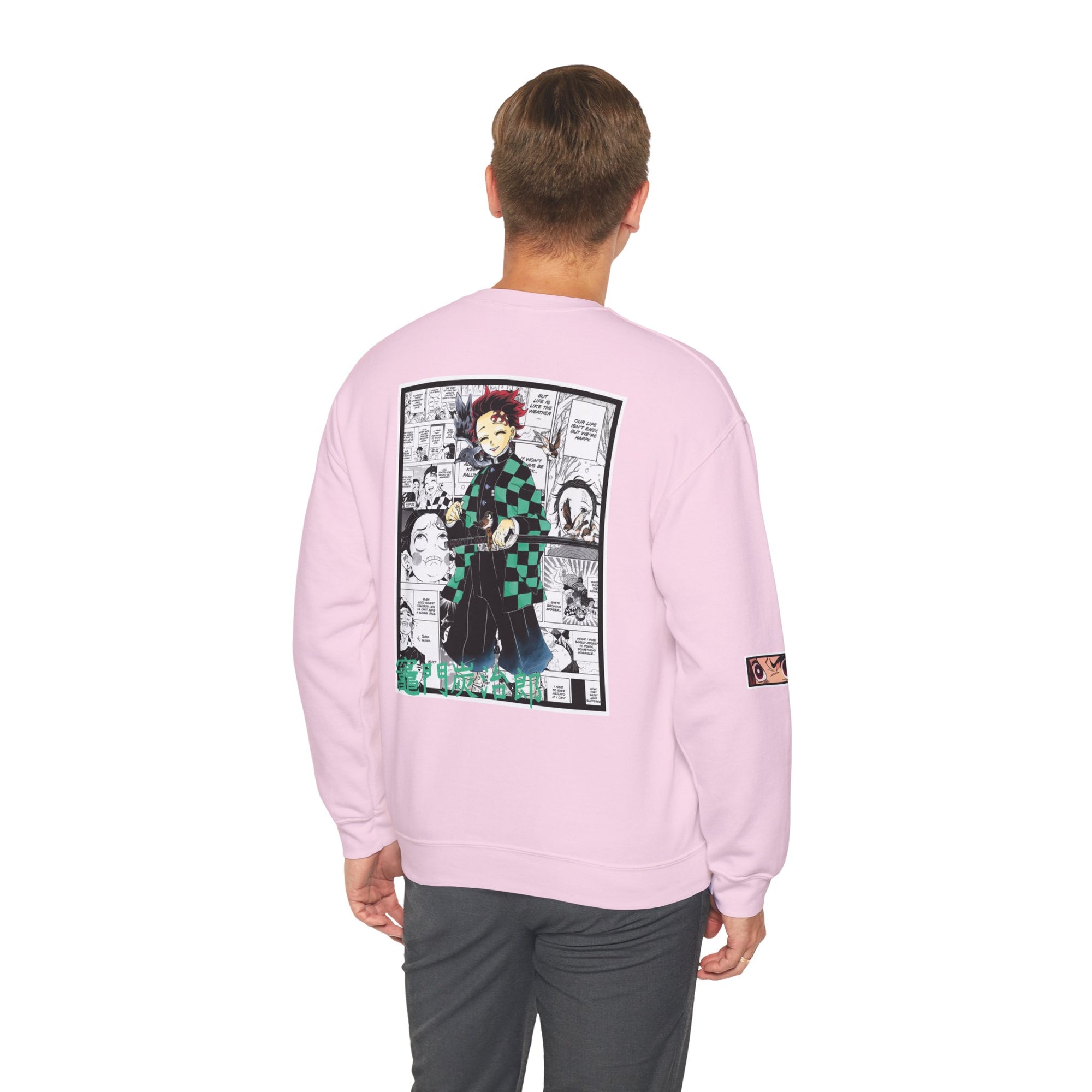 Sudadera con cuello redondo de Tanjiro Kamado (DEMON SLAYER)