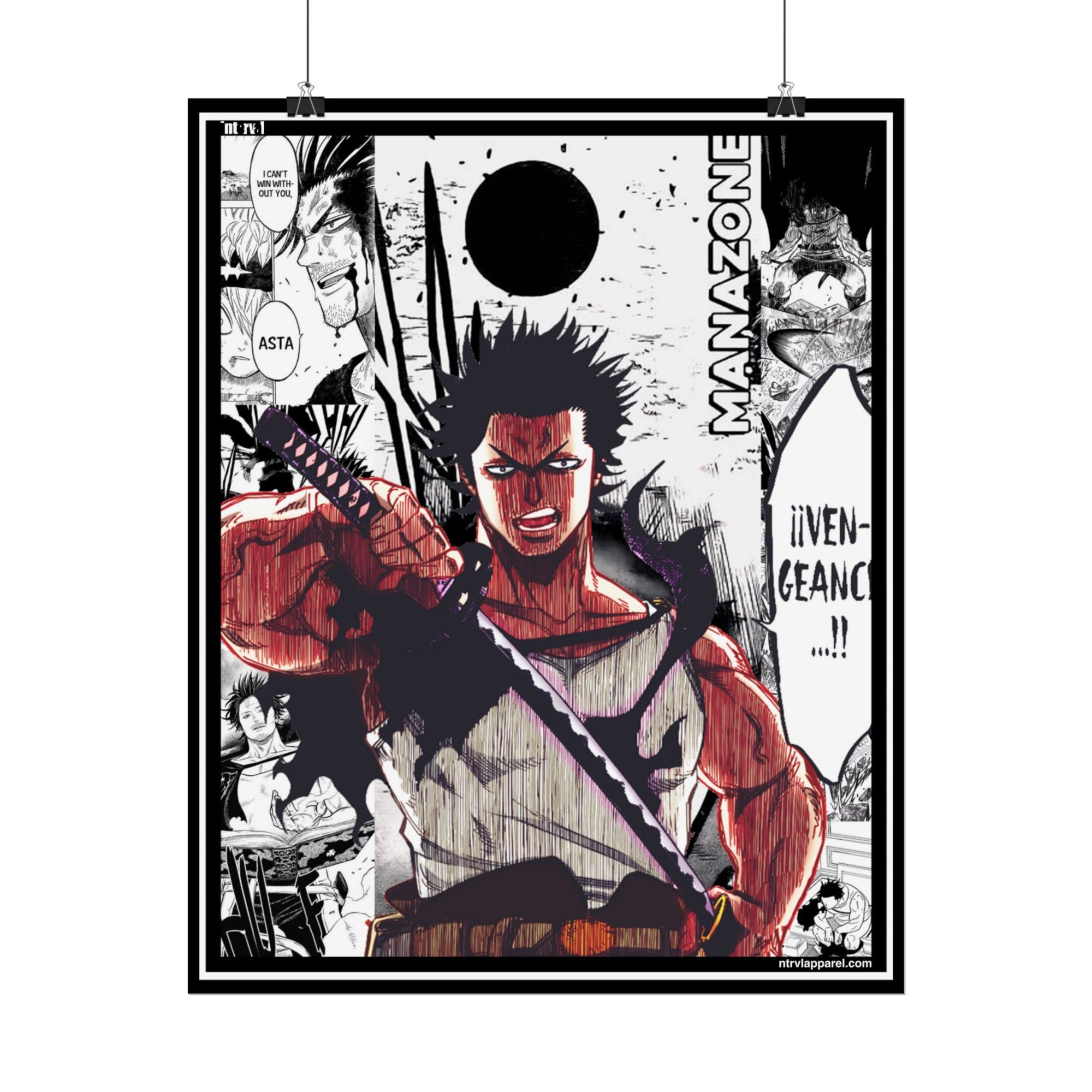 Yami Sukehiro (Black Clover) Poster