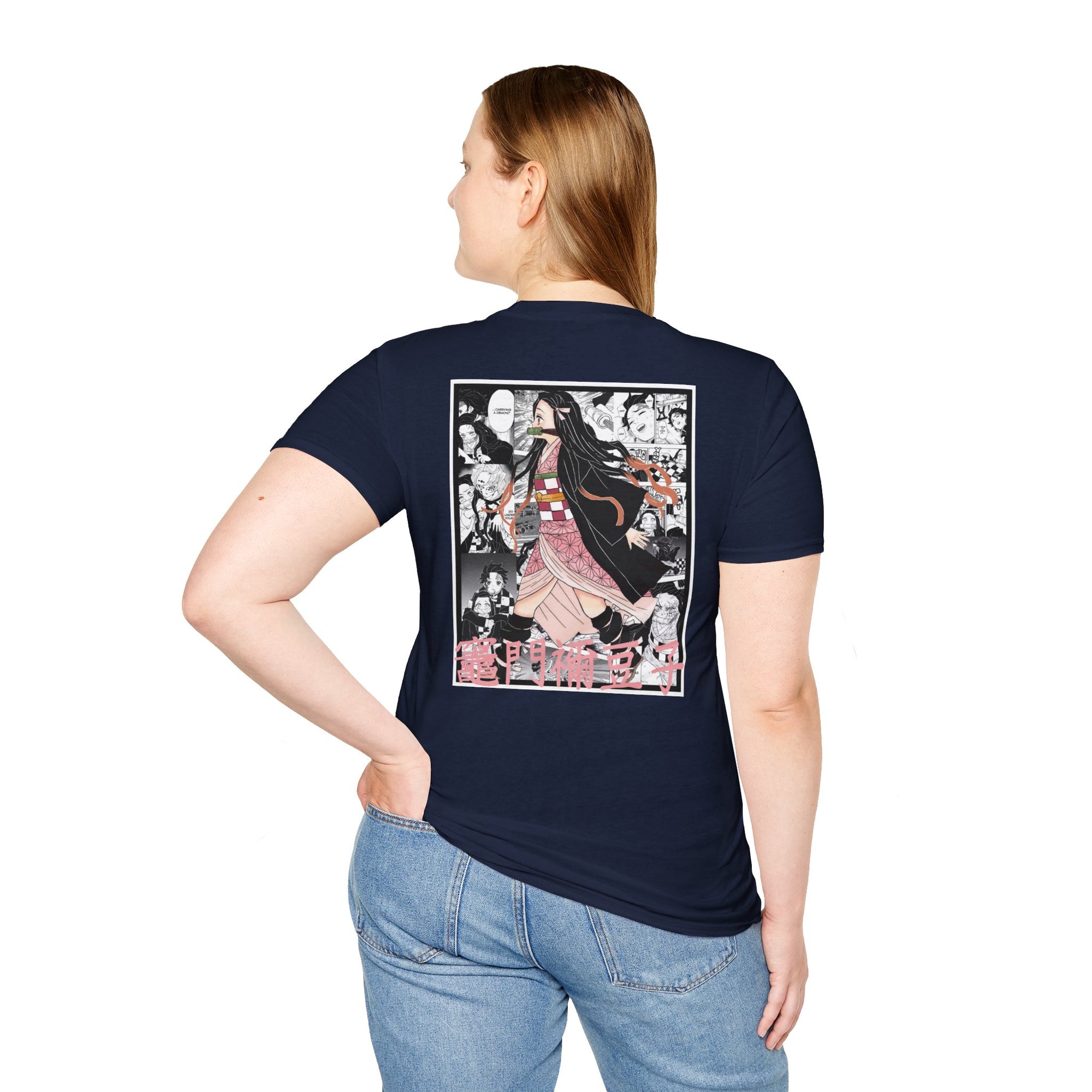 Camiseta informal Nezuko Kamado (DEMON SLAYER)