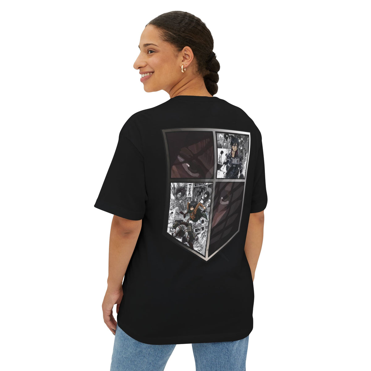 Mikasa Ackerman (ATTACK ON TITAN) Premium Oversized Tee