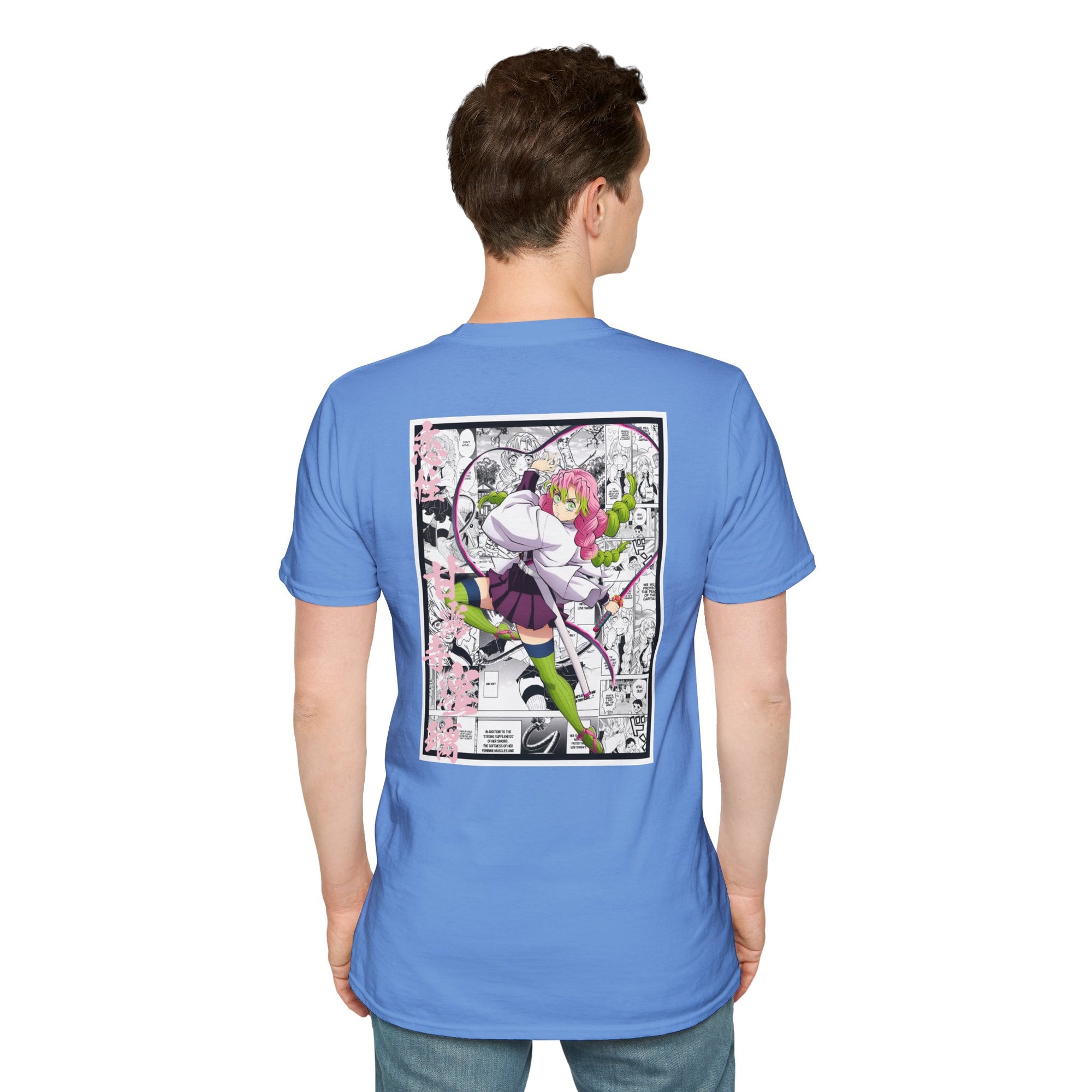 Camiseta informal Kanroji Mitsuri (DEMON SLAYER)
