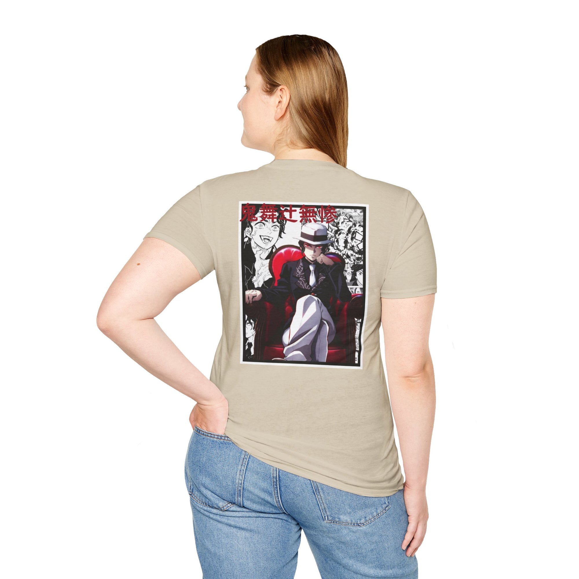 Camiseta informal Muzan Kibutsuji (DEMON SLAYER)