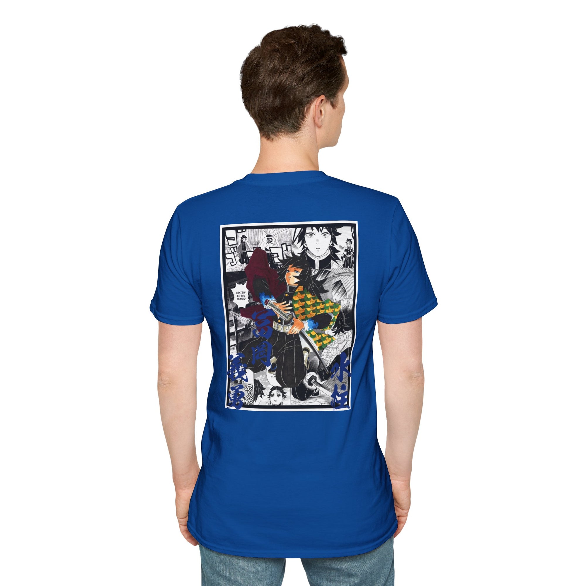 Camiseta informal Giyu Tomioka (DEMON SLAYER)