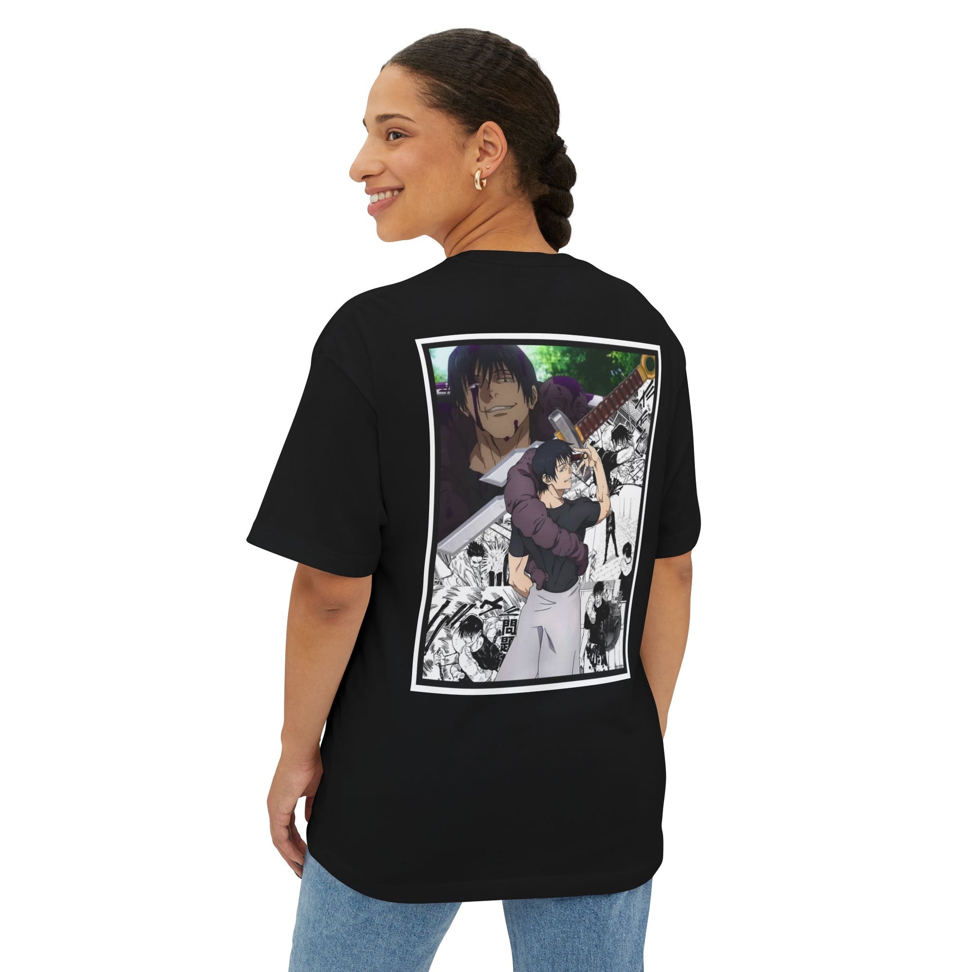 Camiseta extragrande Toji Fushiguro (JUJUTSU KAISEN)