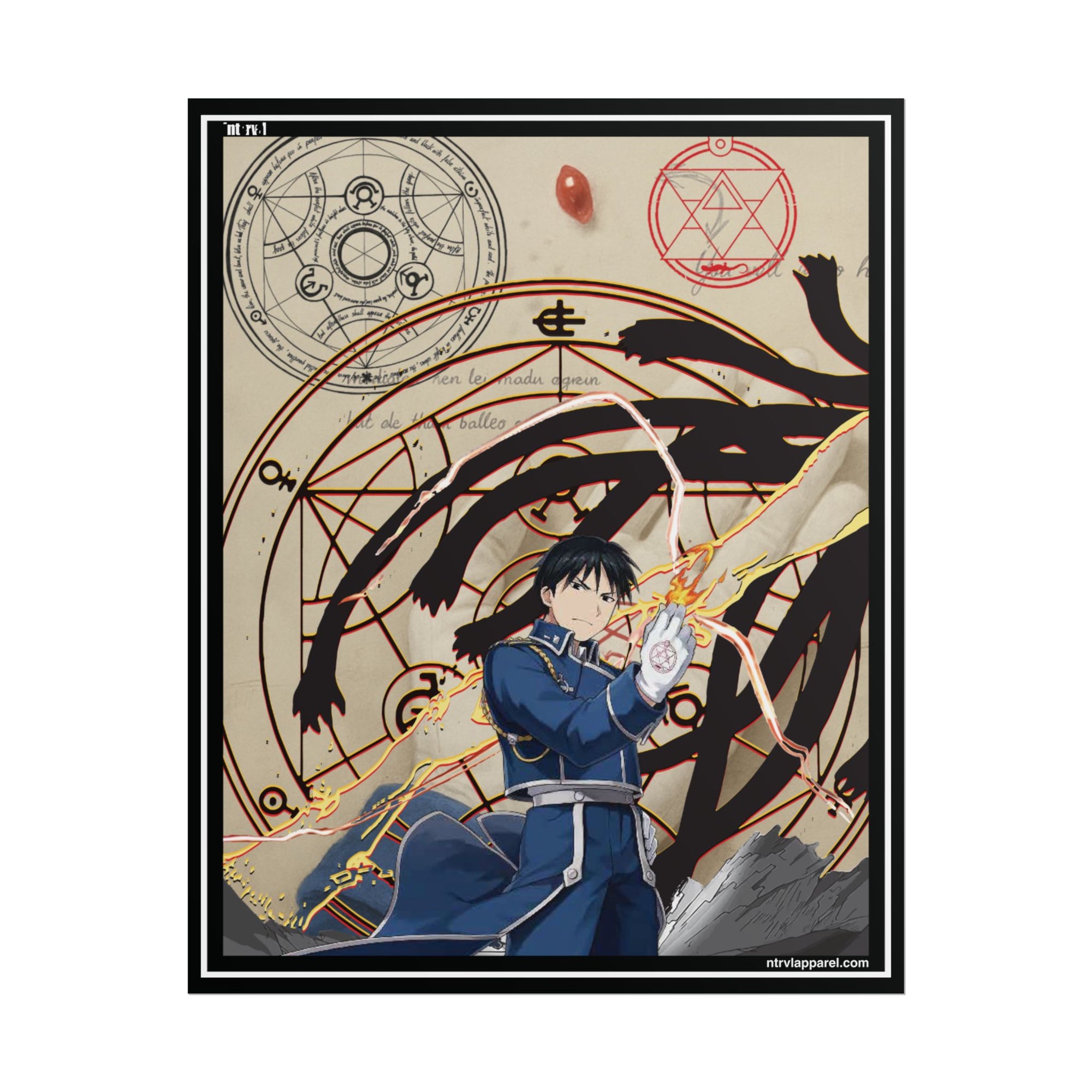 Roy Mustang (Fullmetal) Poster