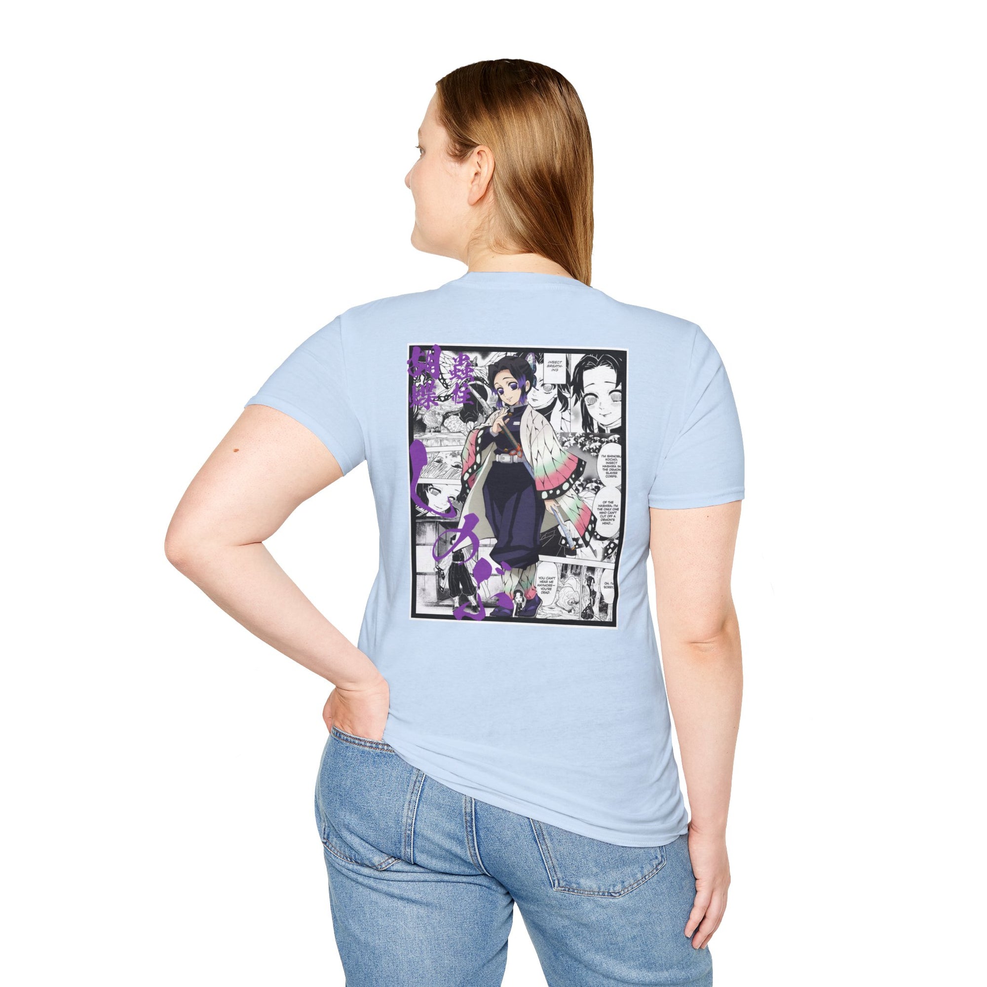 Camiseta informal de Shinobu Kochō (DEMON SLAYER)