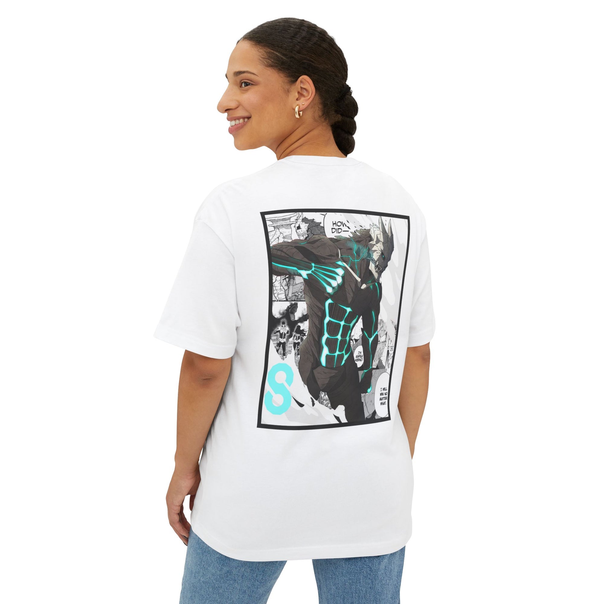 Kafka Hibino (Kaiju No. 8) Premium Oversized Tee