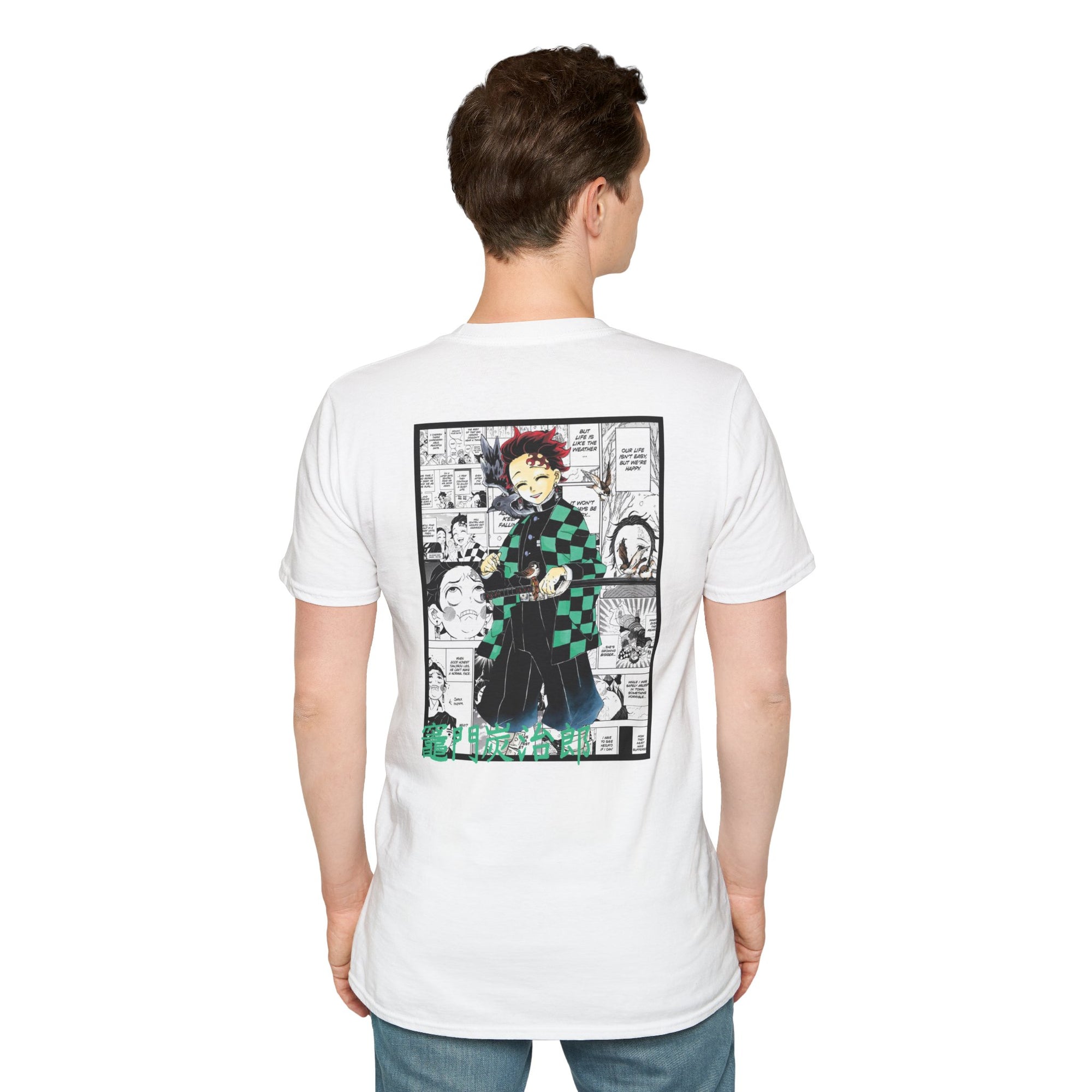 Camiseta informal Tanjiro Kamado (DEMON SLAYER)