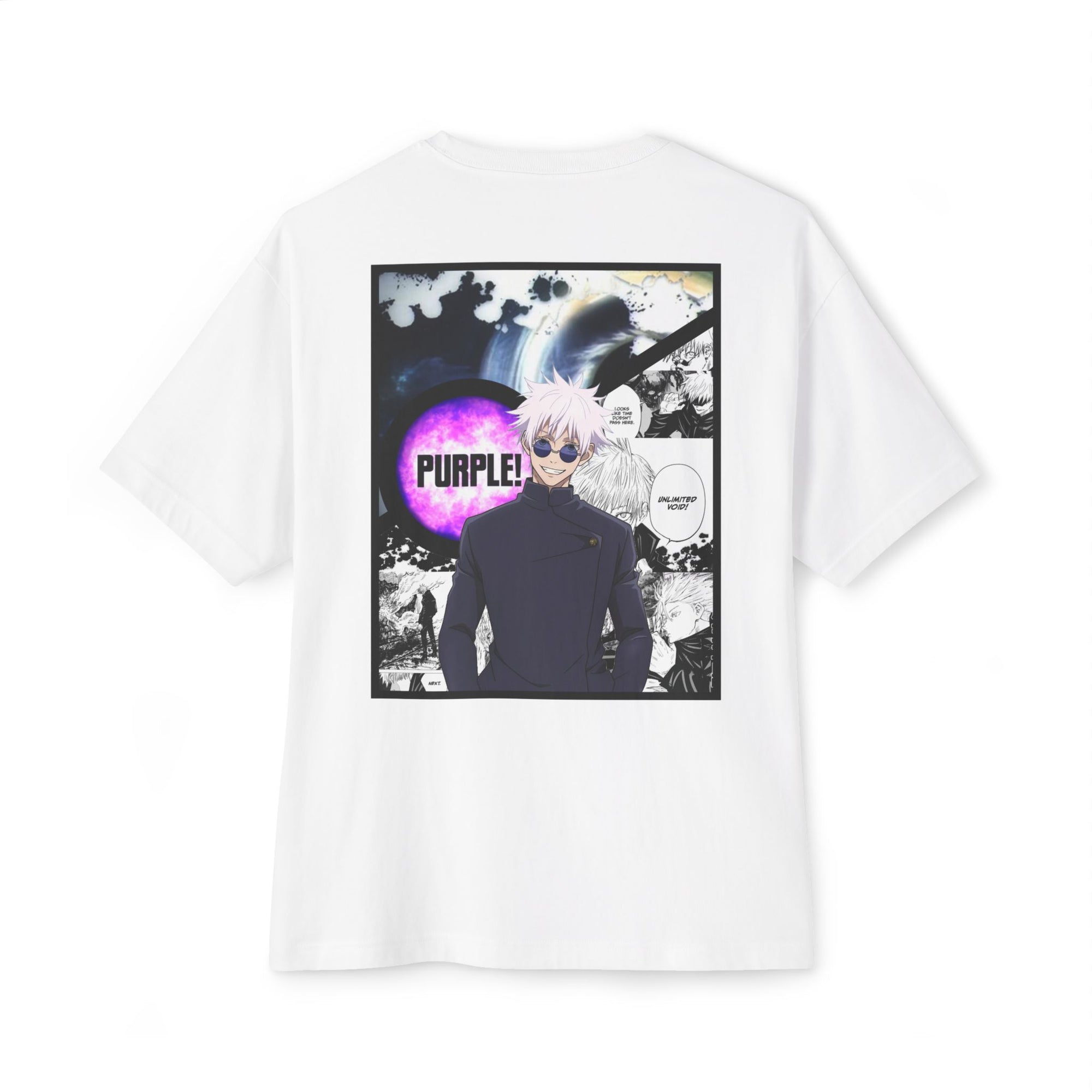Camiseta extragrande de Satoru Gojo (JUJUTSU KAISEN)