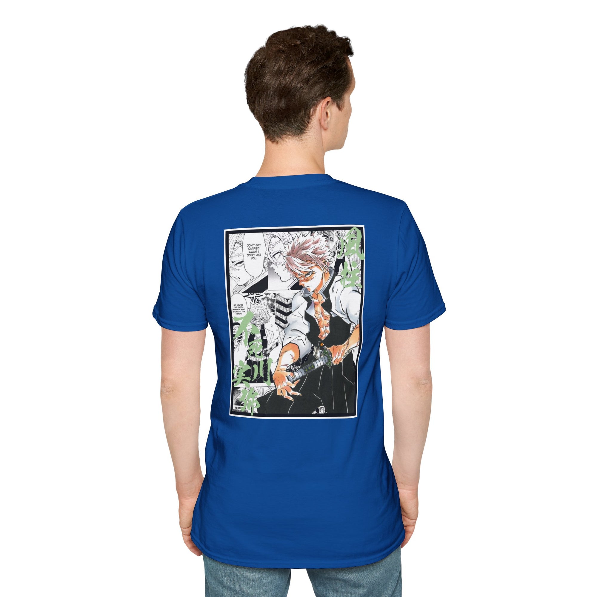 Camiseta informal Sanemi Shinazugawa (DEMON SLAYER)