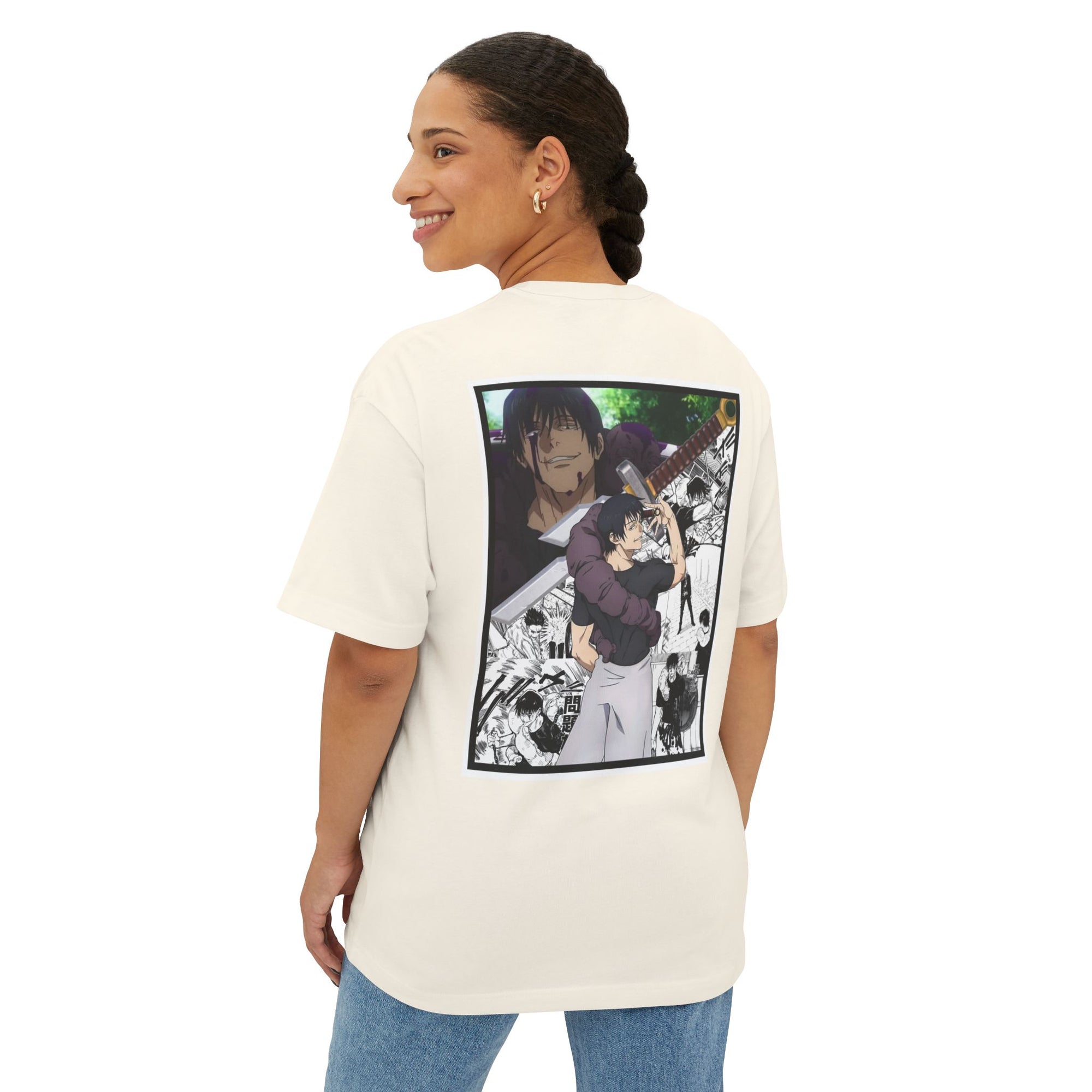 Camiseta extragrande Toji Fushiguro (JUJUTSU KAISEN)