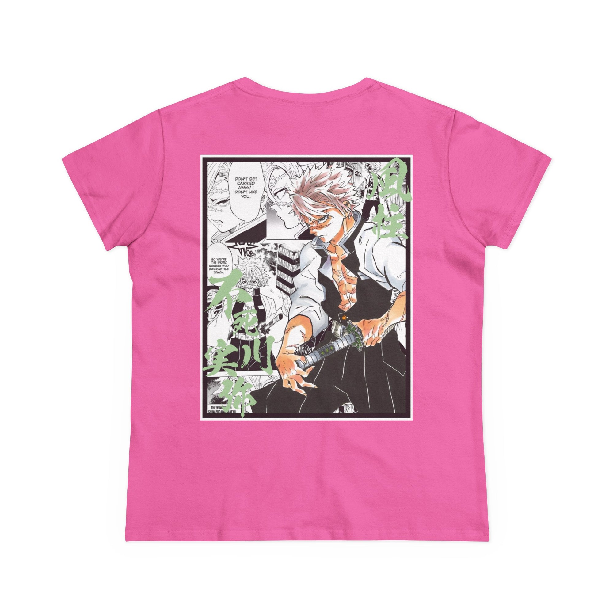 Camiseta de mujer Sanemi Shinazugawa (DEMON SLAYER)