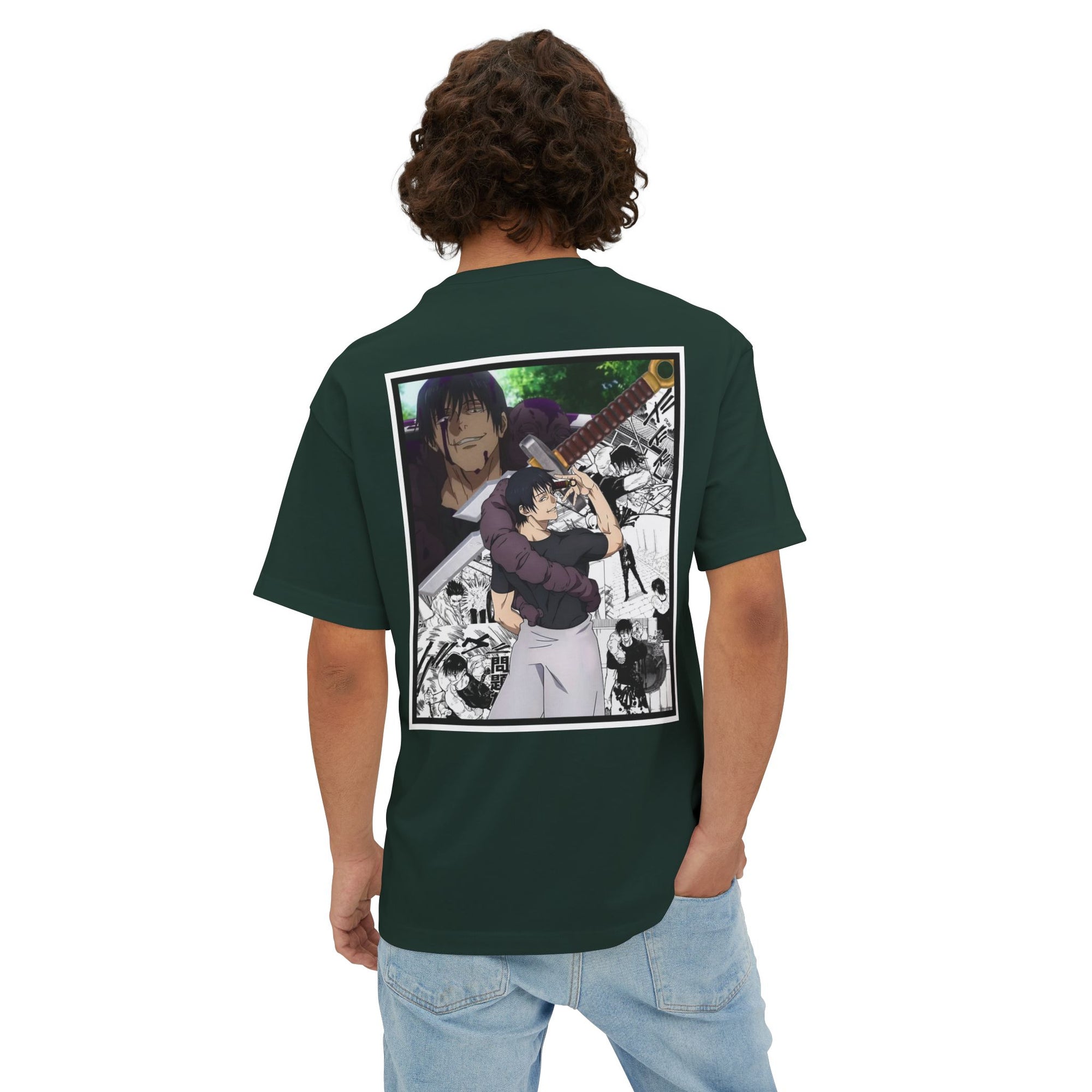 Camiseta extragrande Toji Fushiguro (JUJUTSU KAISEN)