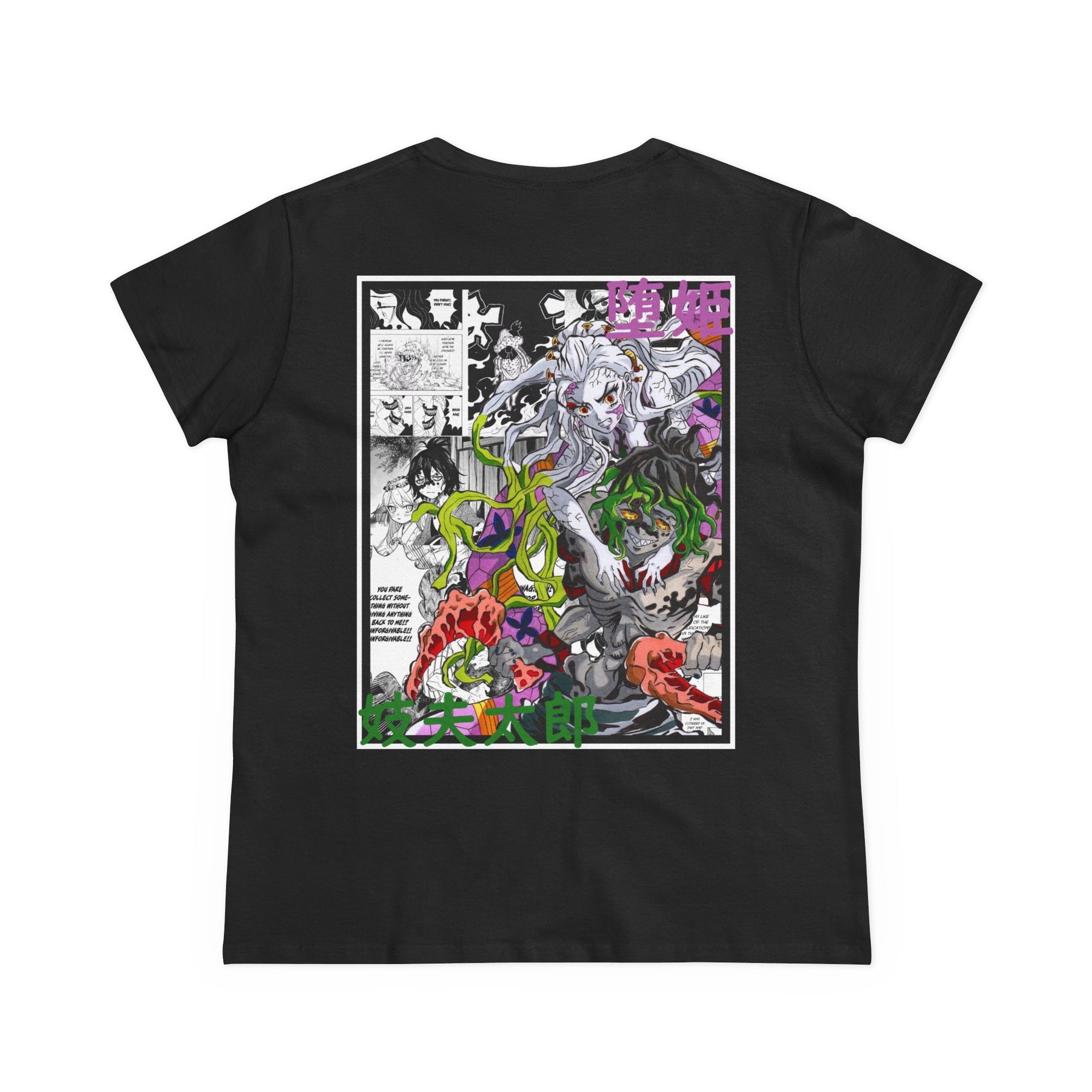 Camiseta para mujer Gyutaro y Daki (DEMON SLAYER)