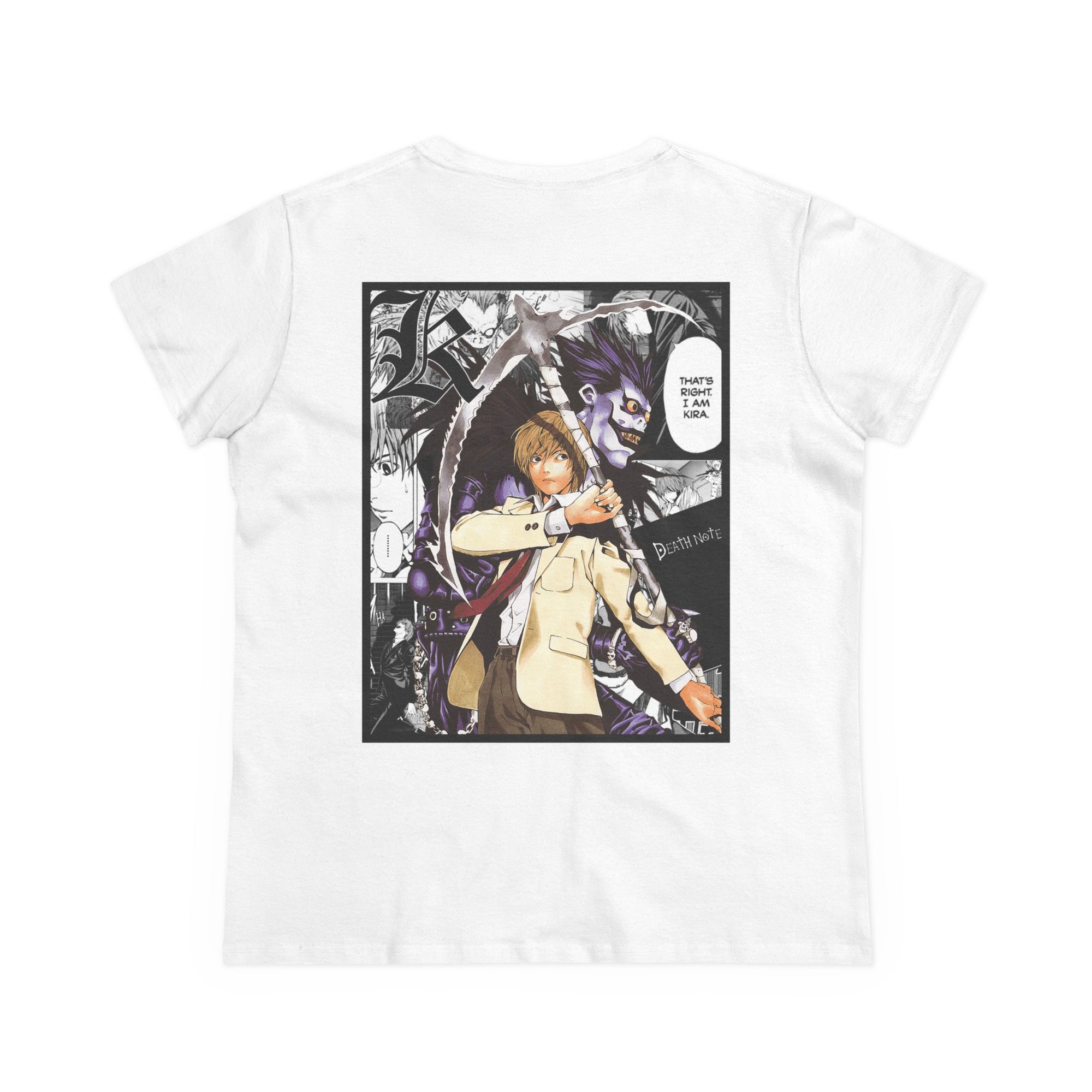 Camiseta de mujer de Light Yagami (DEATH NOTE)