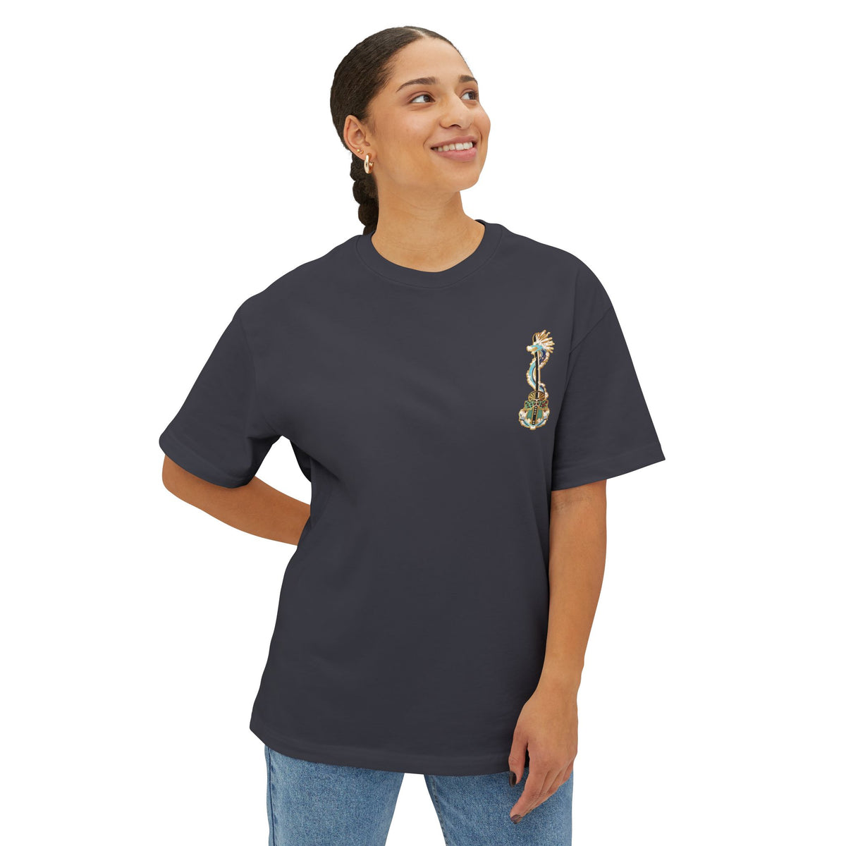 Tanjiro Kamado (DEMON SLAYER) Premium Oversized Tee