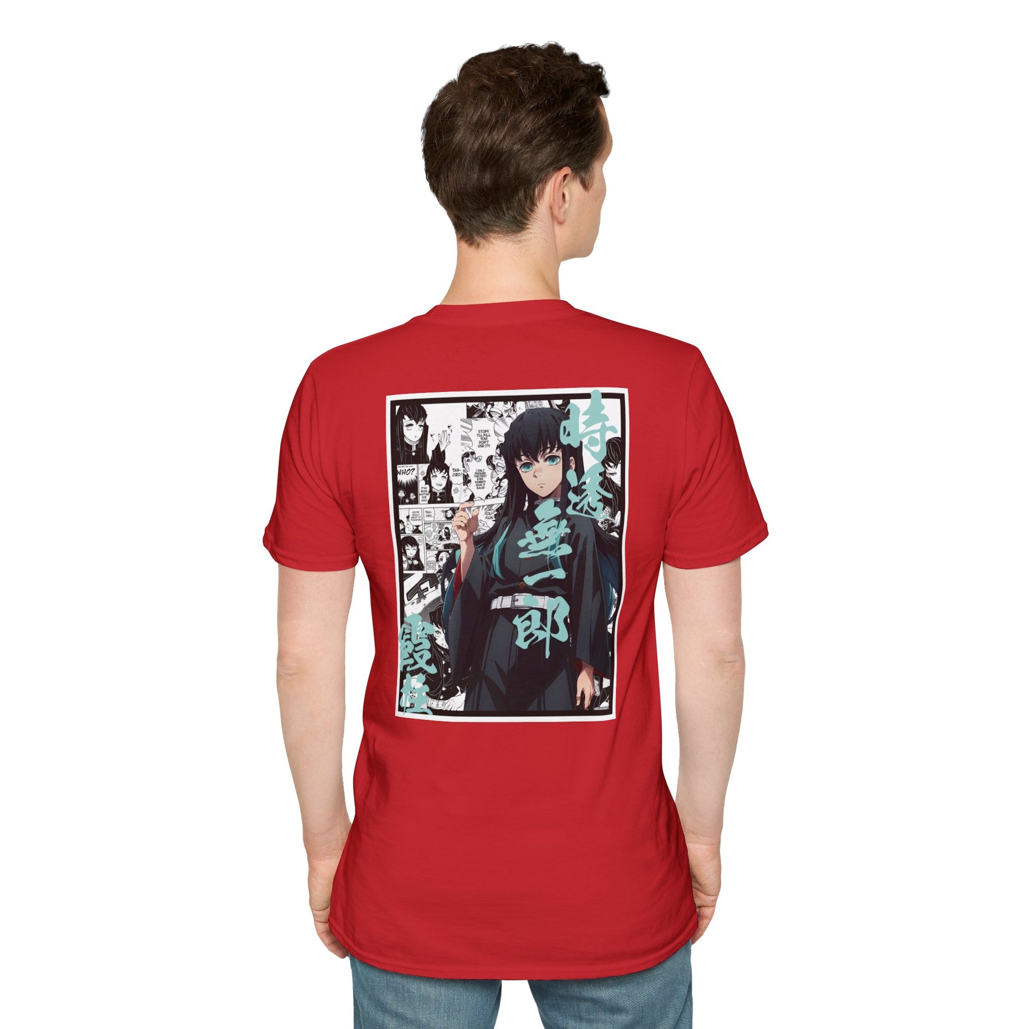 Camiseta informal de Muichiro Tokito (DEMON SLAYER)