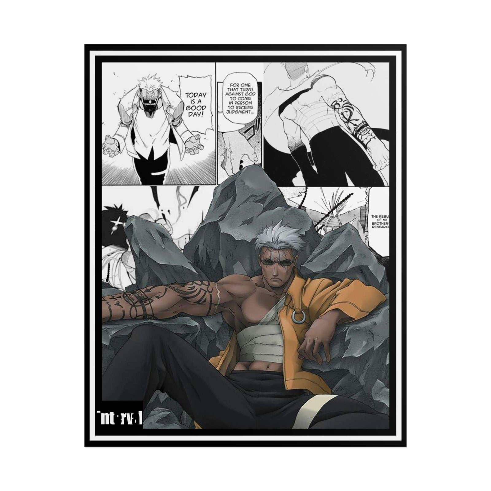 Scar (Fullmetal) Poster