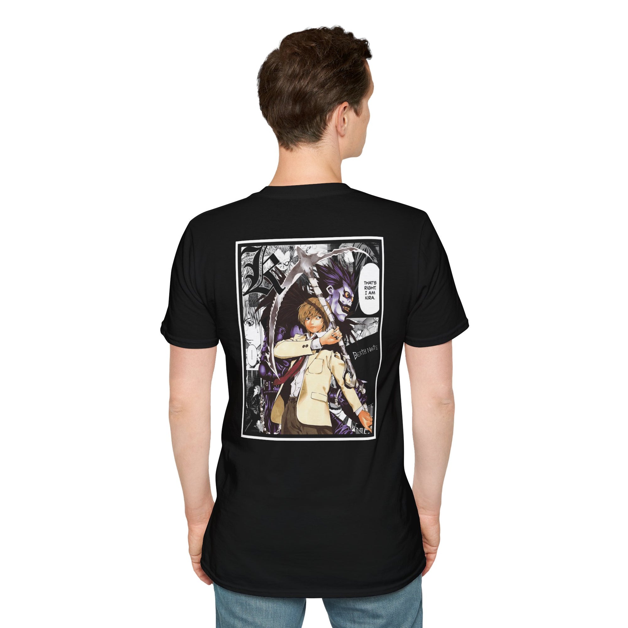 Camiseta informal de Light Yagami (DEATH NOTE)