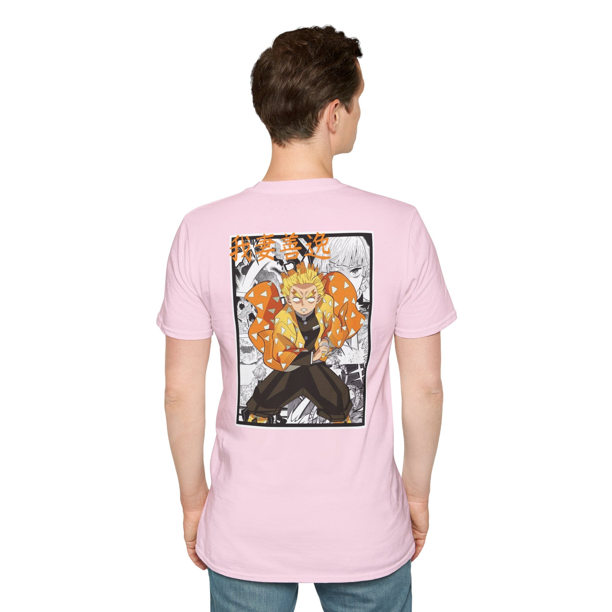 Camiseta informal Zenitsu Agatsuma (DEMON SLAYER)