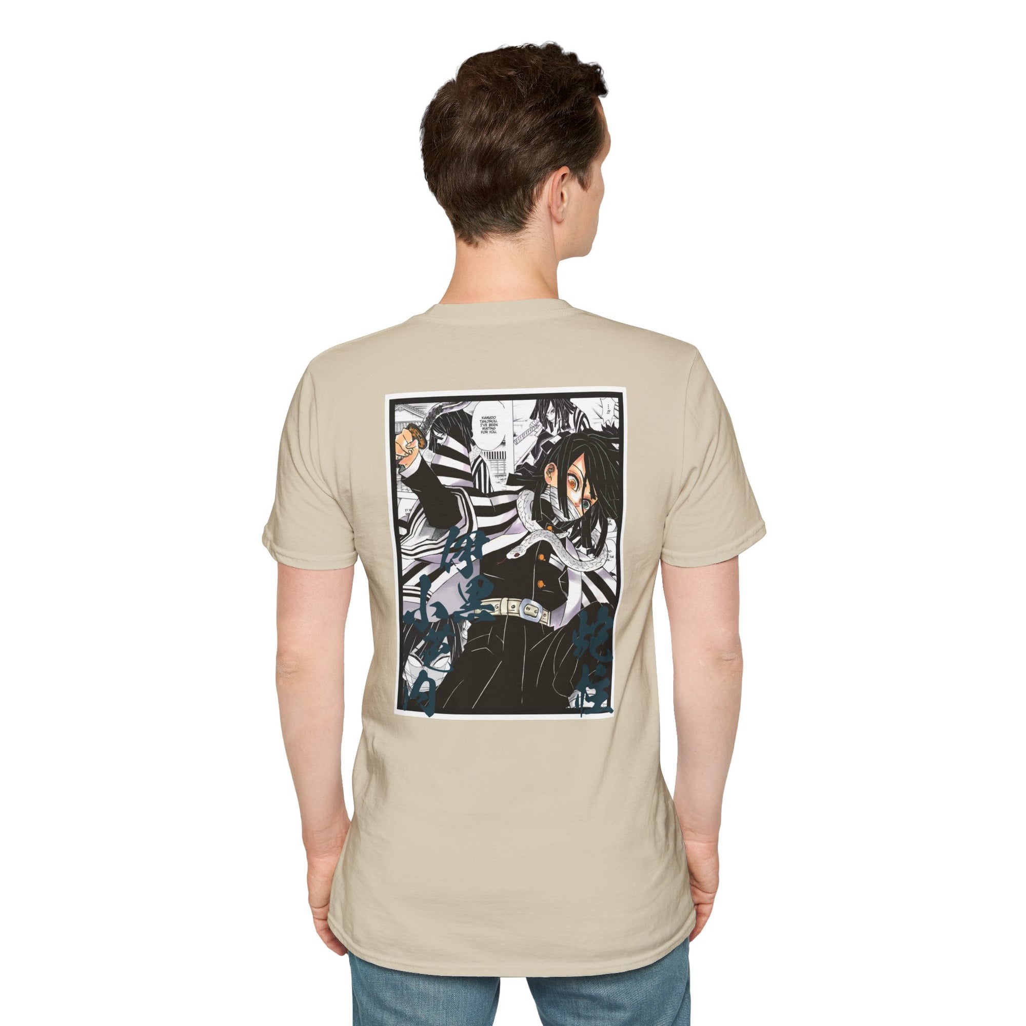Camiseta informal Obanai Iguro (DEMON SLAYER)