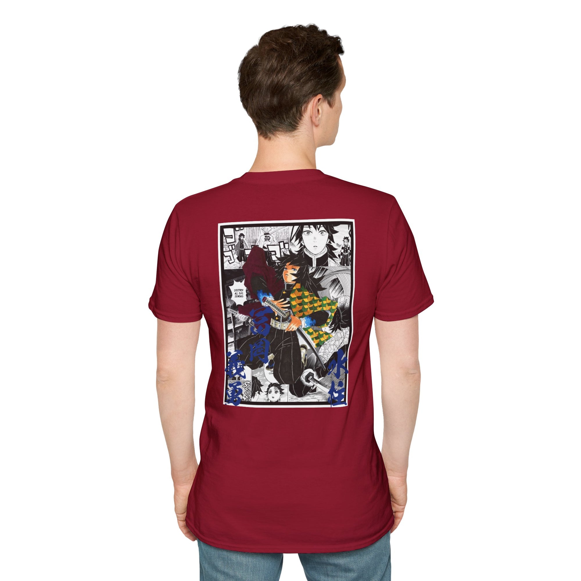 Camiseta informal Giyu Tomioka (DEMON SLAYER)