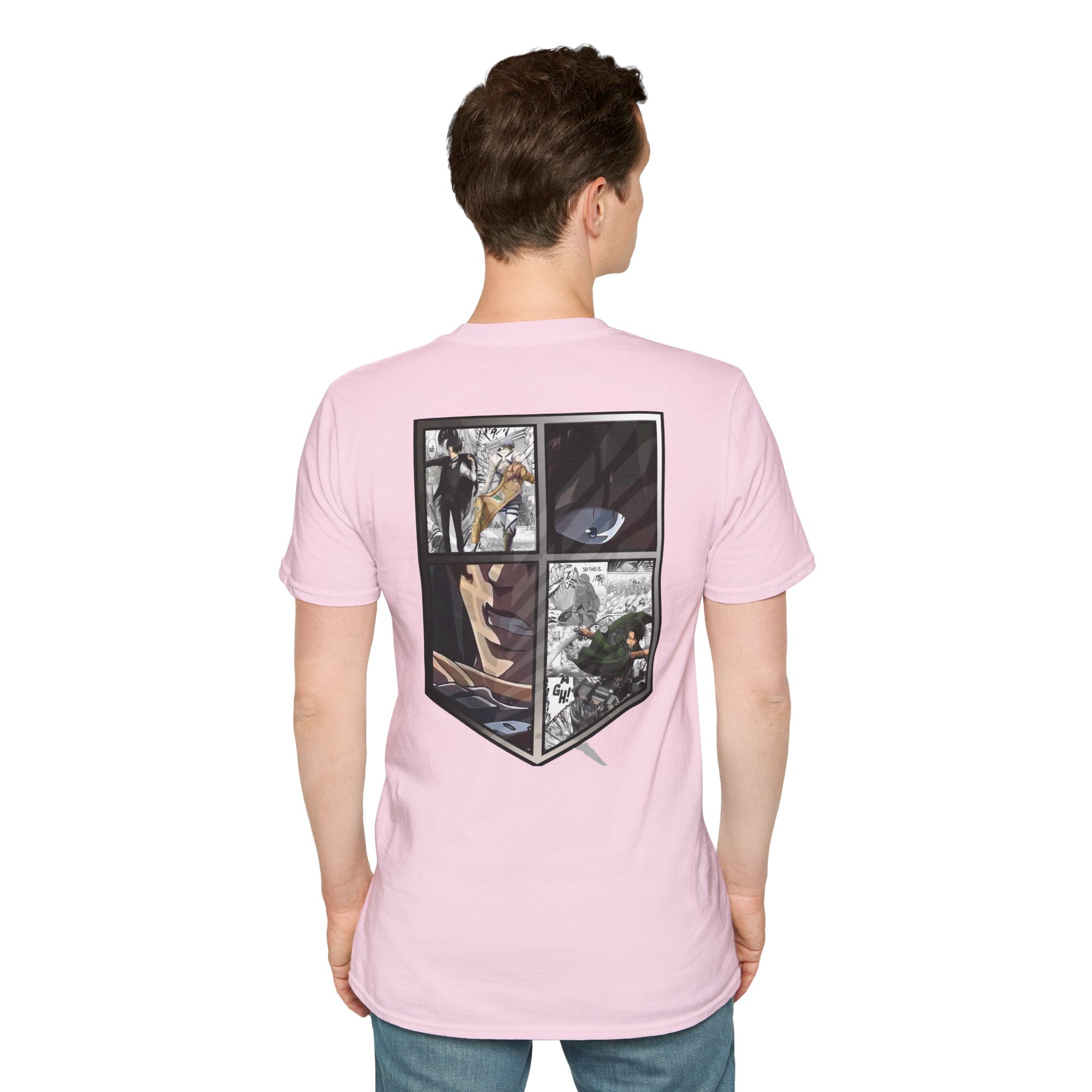 Camiseta informal de Levi Ackerman (ATAQUE A LOS TITANES)