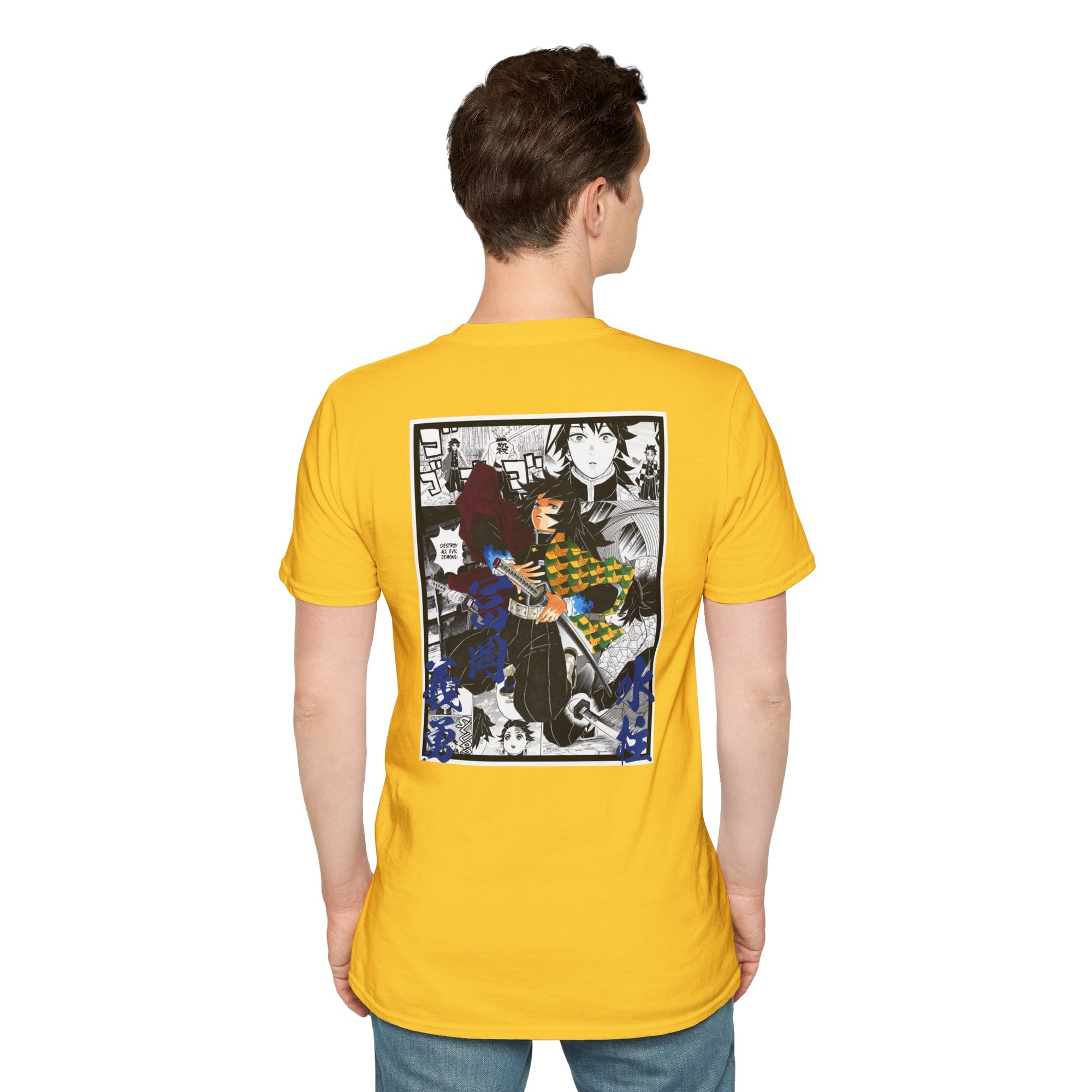Camiseta informal Giyu Tomioka (DEMON SLAYER)