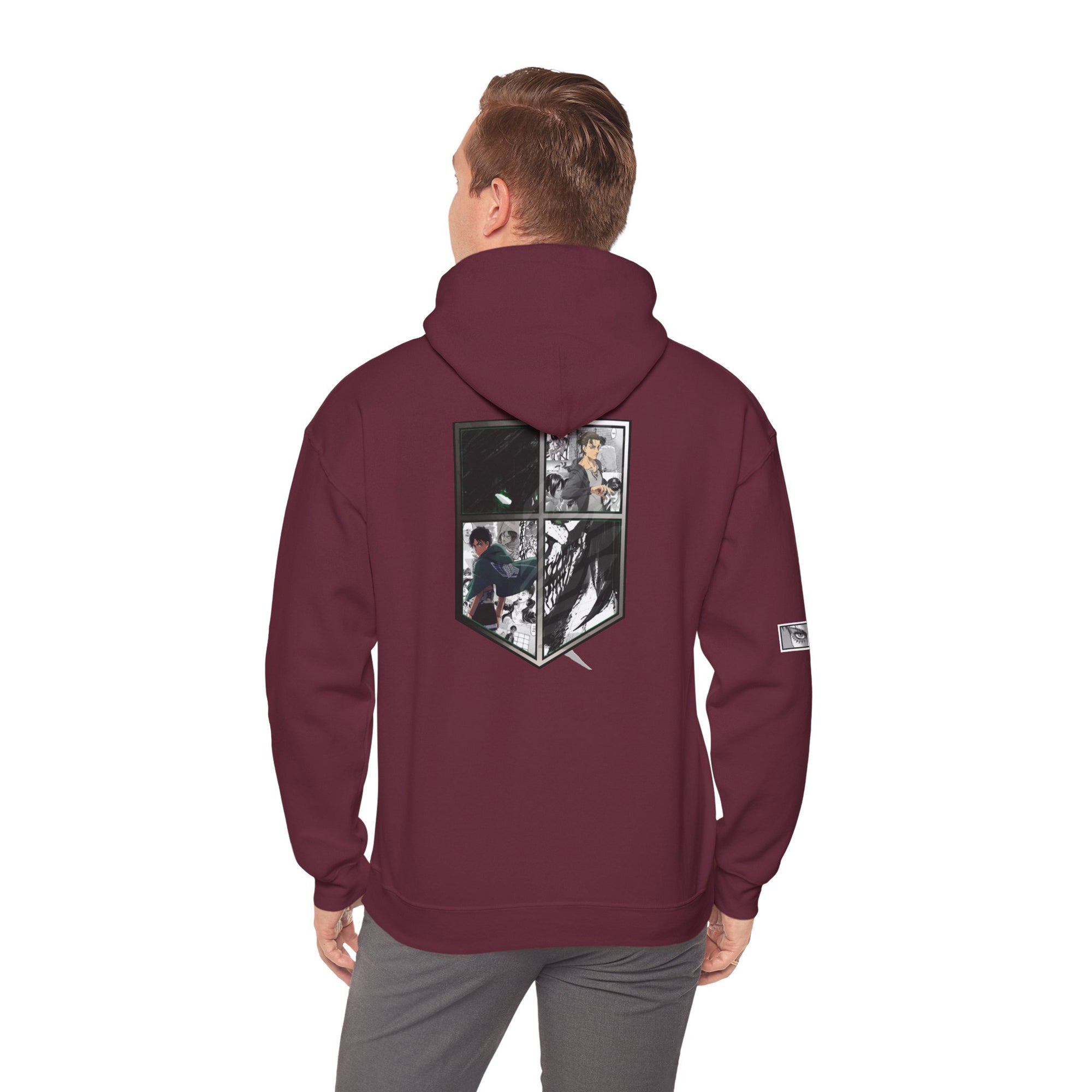 Sudadera con capucha de Eren Yeager (ATTACKONTITAN)