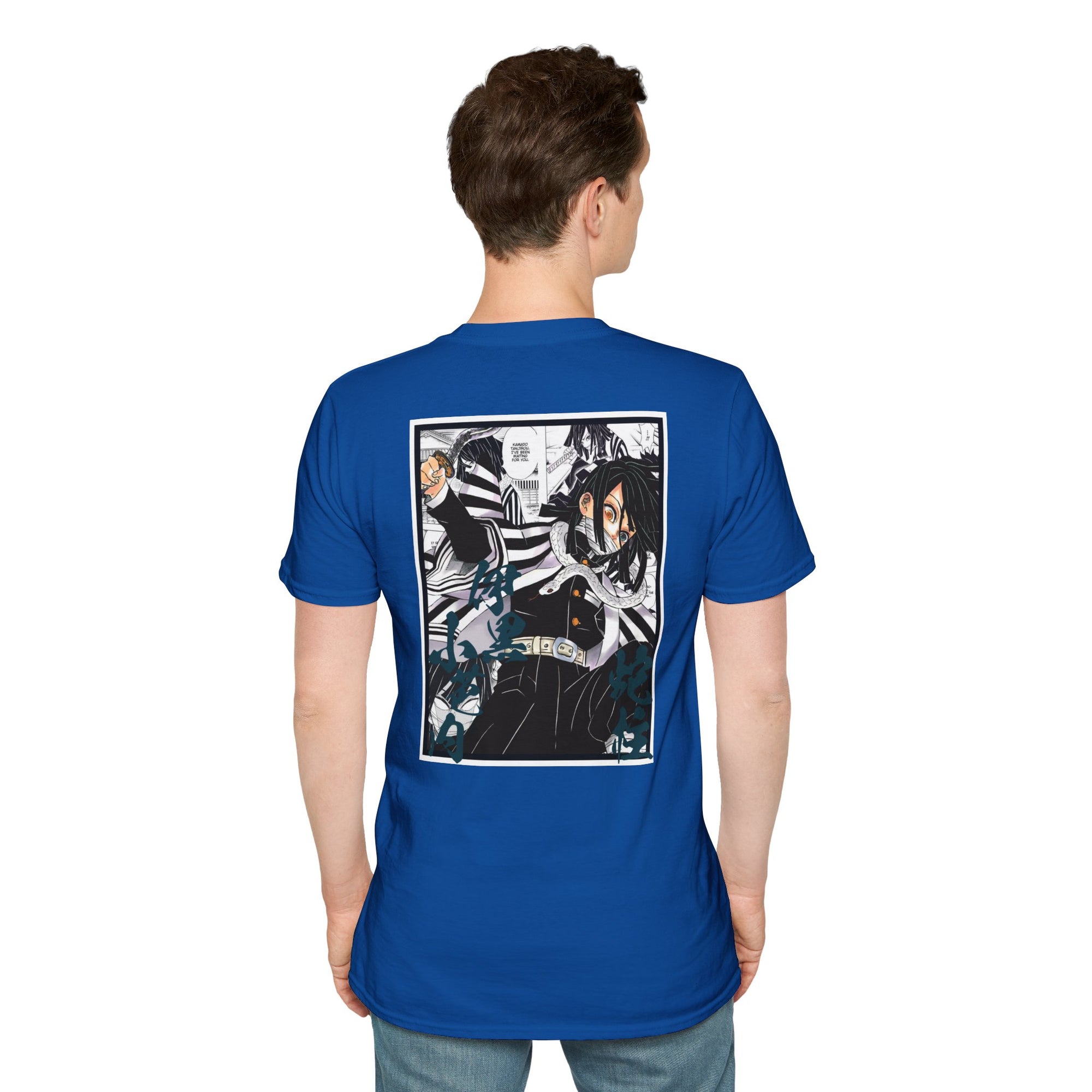 Camiseta informal Obanai Iguro (DEMON SLAYER)