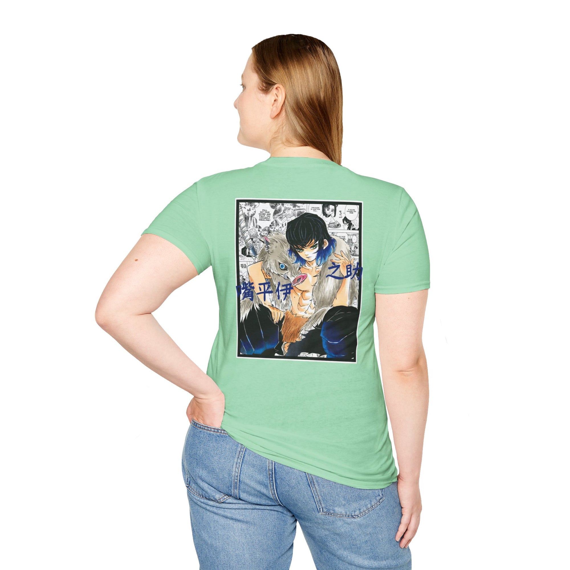 Camiseta informal Inosuke Hashibira (DEMON SLAYER)