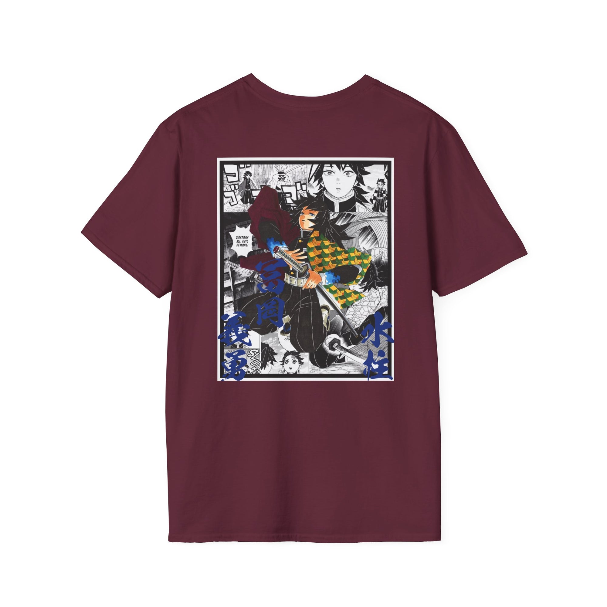 Camiseta informal Giyu Tomioka (DEMON SLAYER)